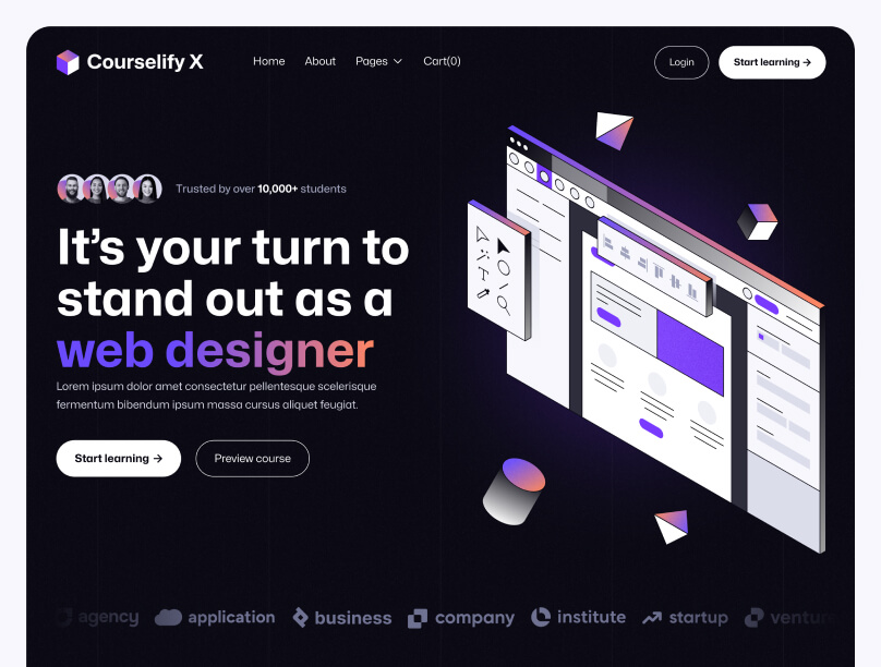 Figma Sites Portfolio Project 11