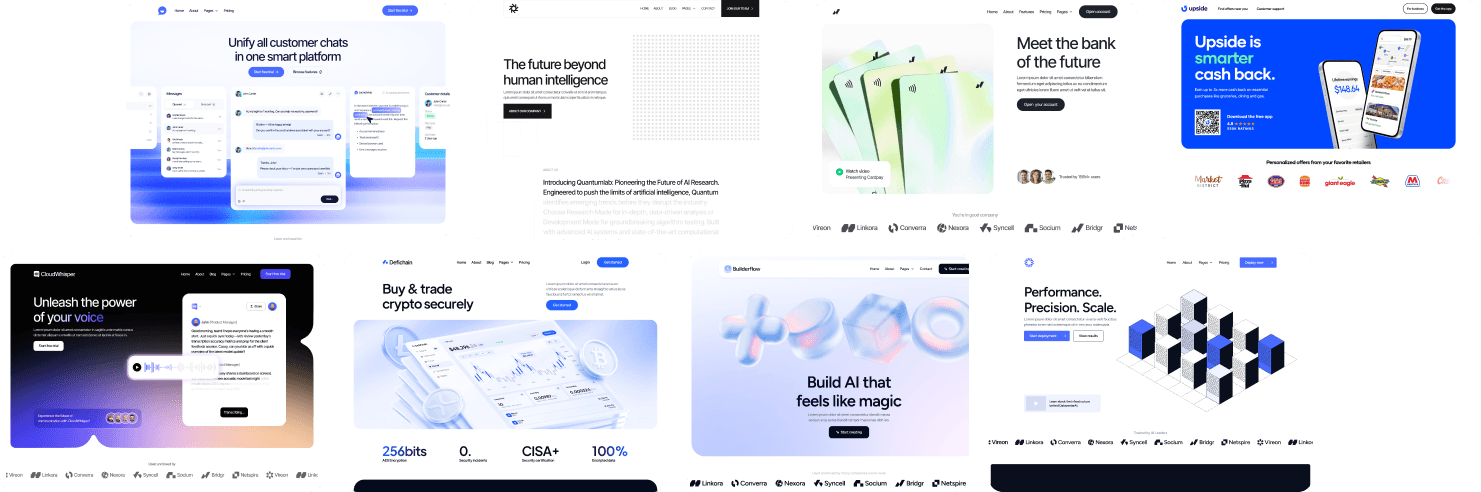 Plantillas para Webflow por BRIX Agency