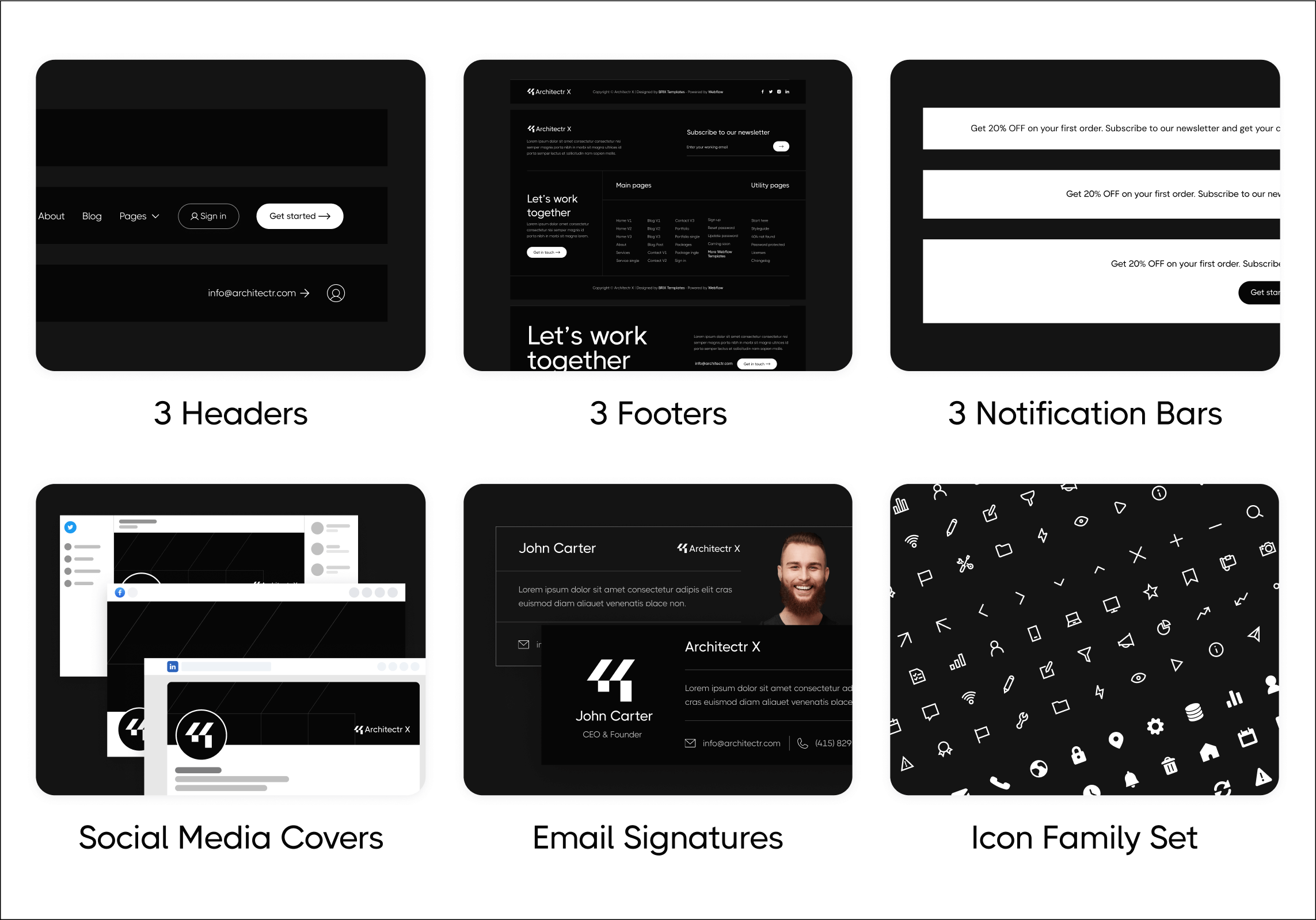 Architectr X - Architecture Firm Webflow Template Benefits