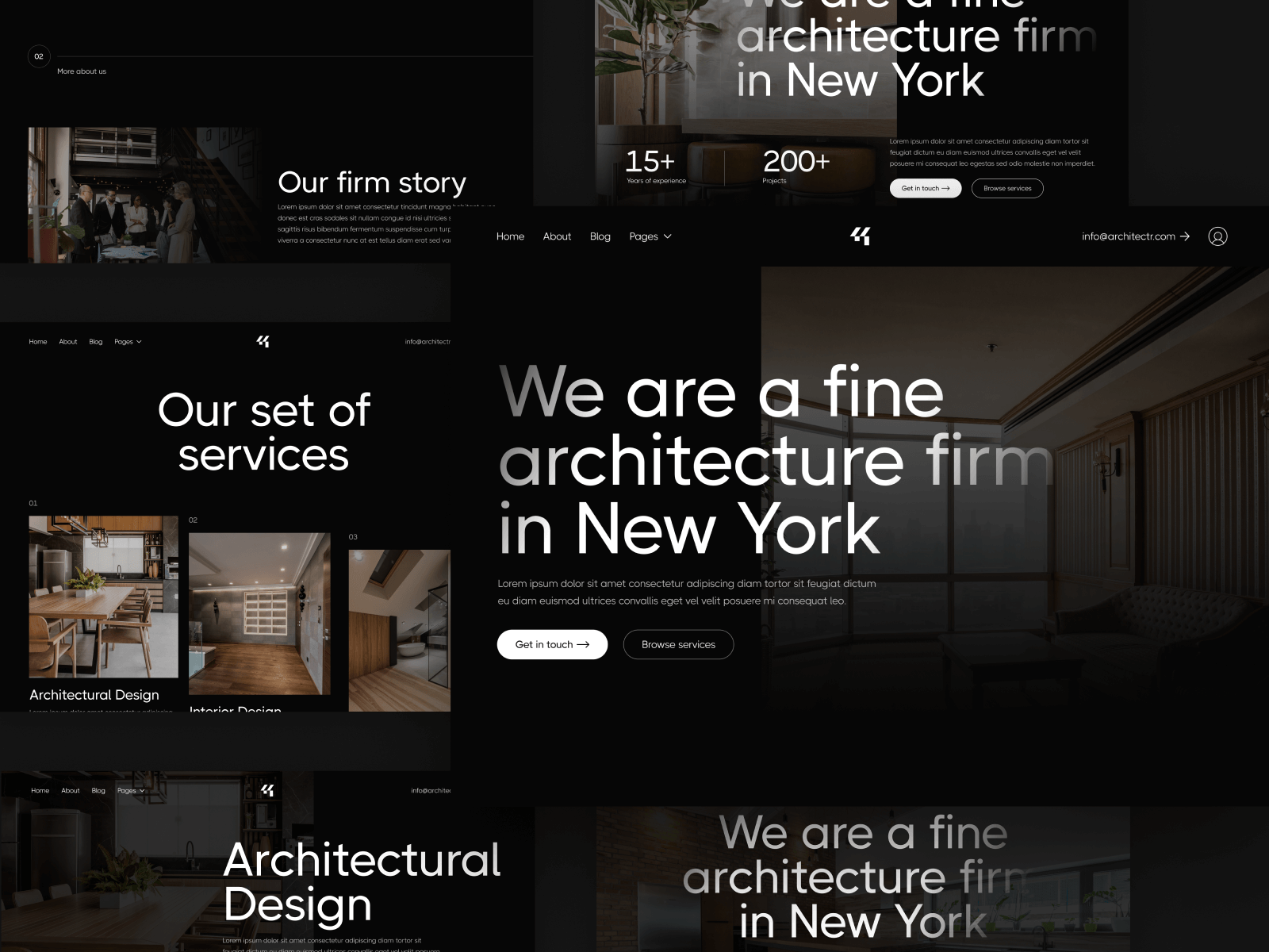 Plantilla de Firma de Arquitectos para Webflow