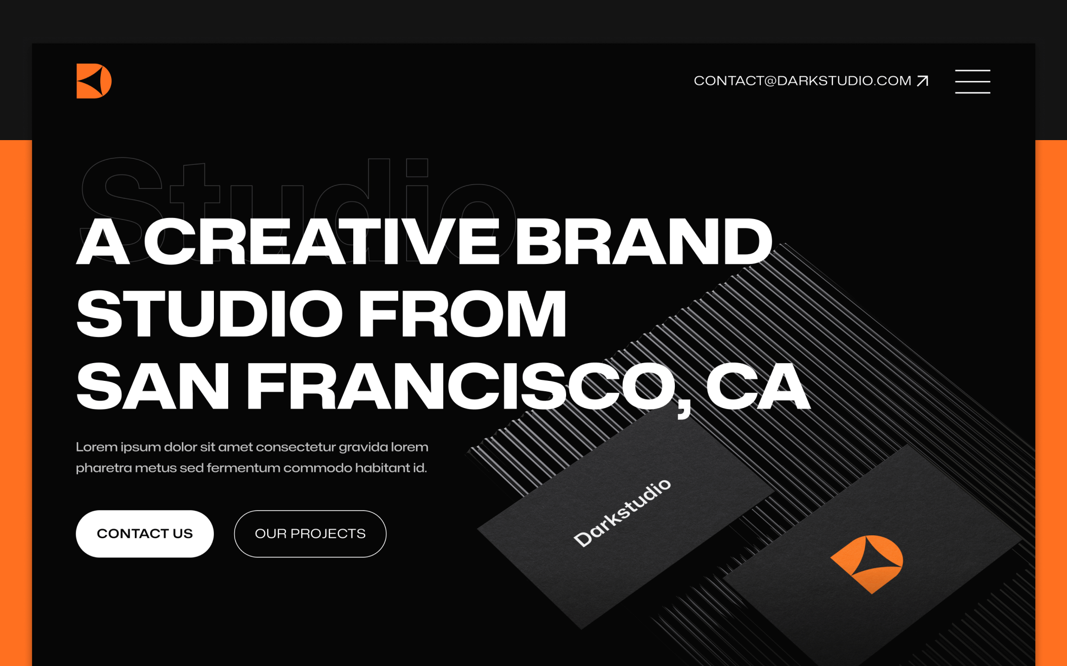 Plantilla de Agencia Modo Oscuro para Webflow