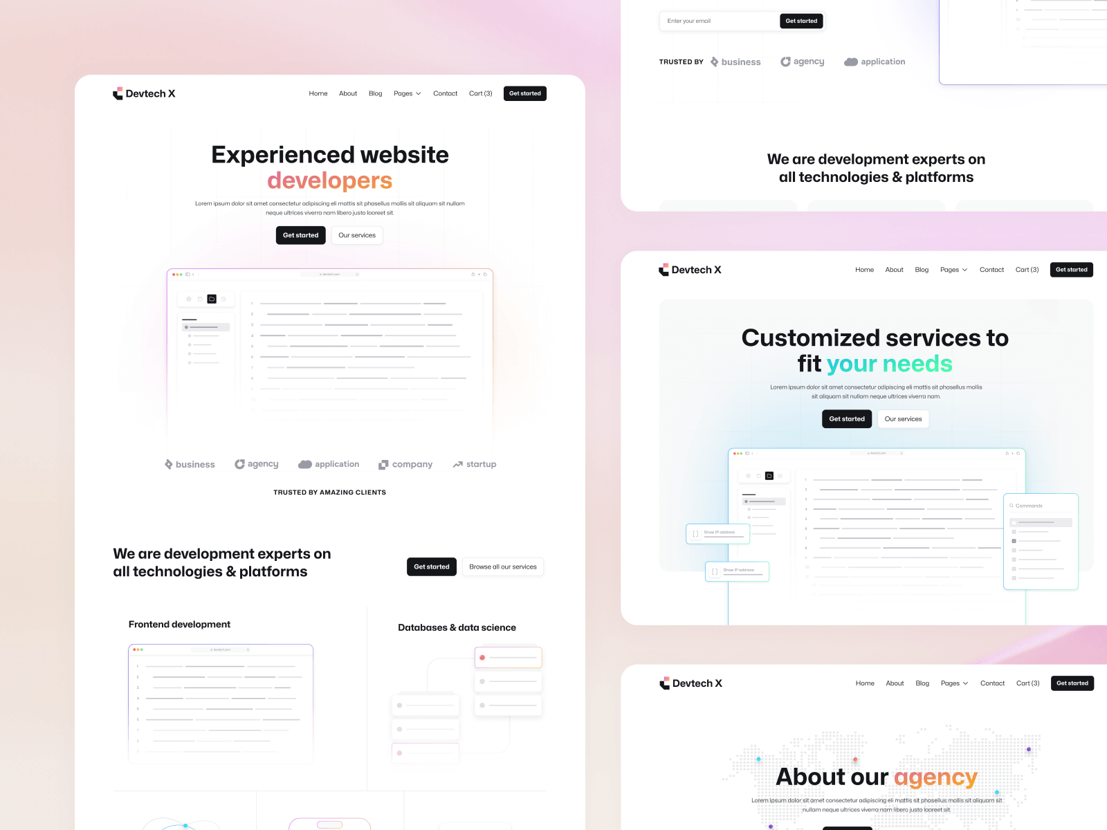Plantilla de Estudio de Desarrollo para Sitio Web en Webflow