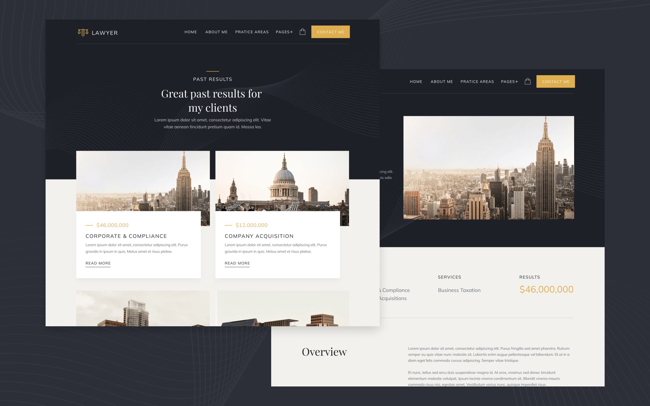 Lawyer Template para Webflow