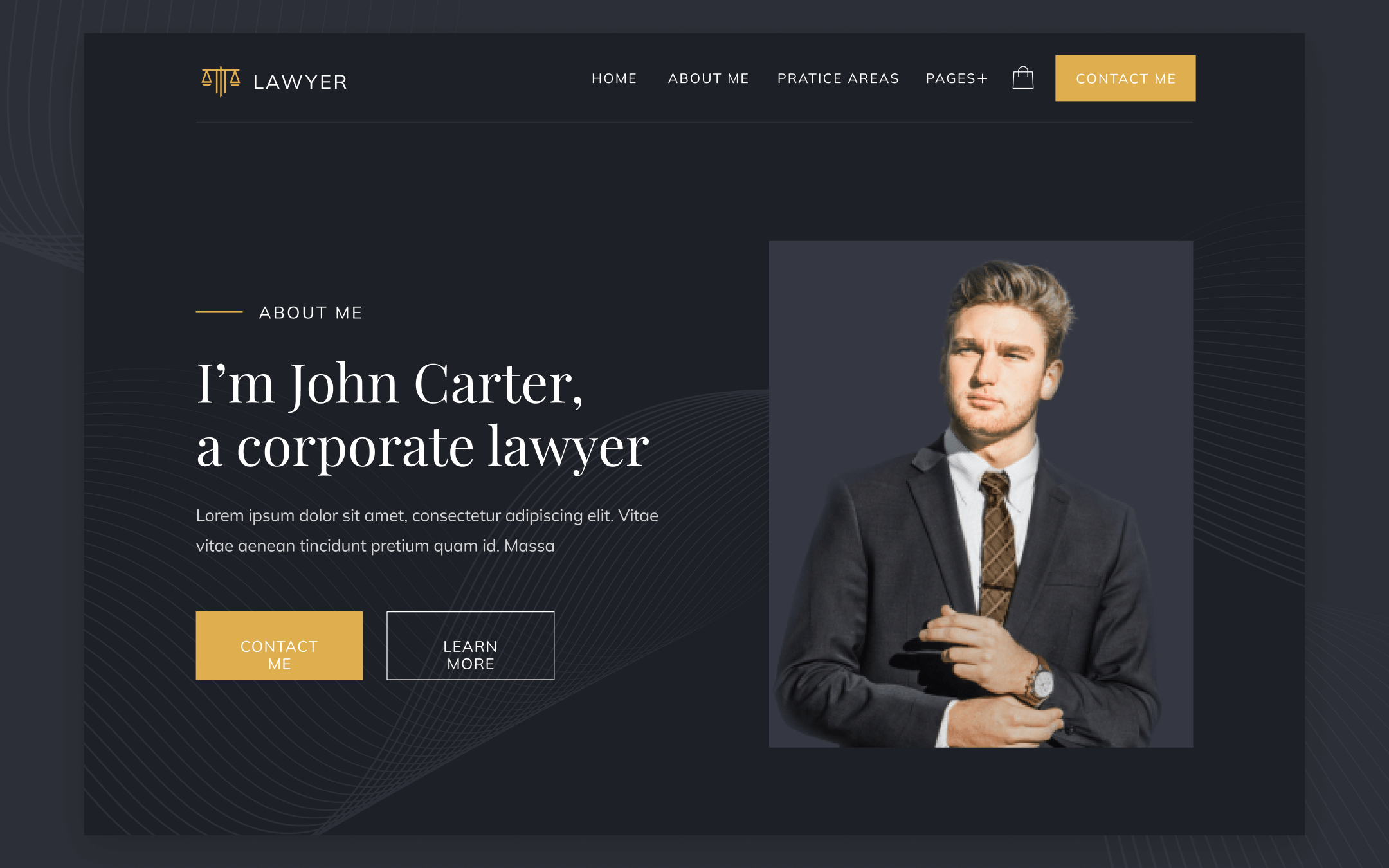 Lawyer Template para Webflow