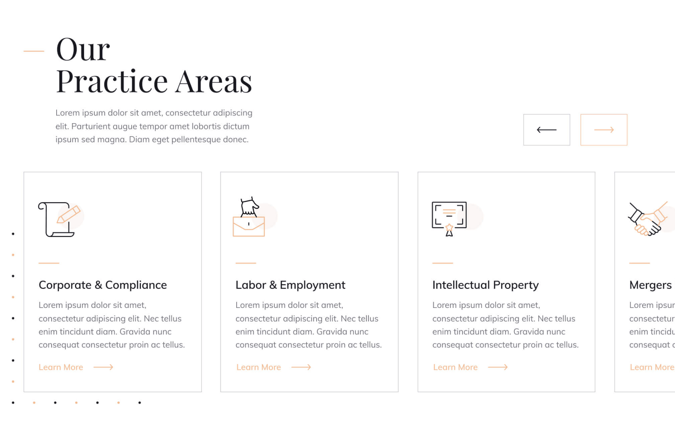 Justicia Template para Webflow