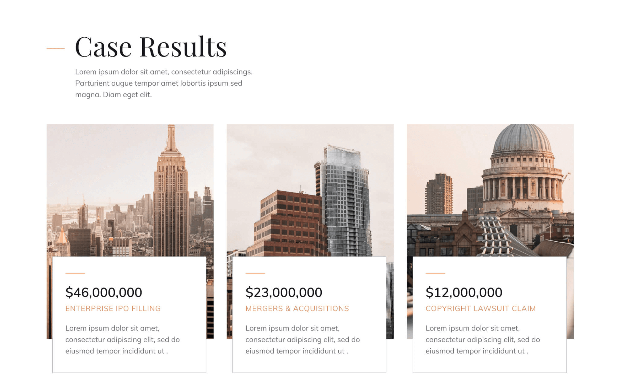 Justicia Template para Webflow