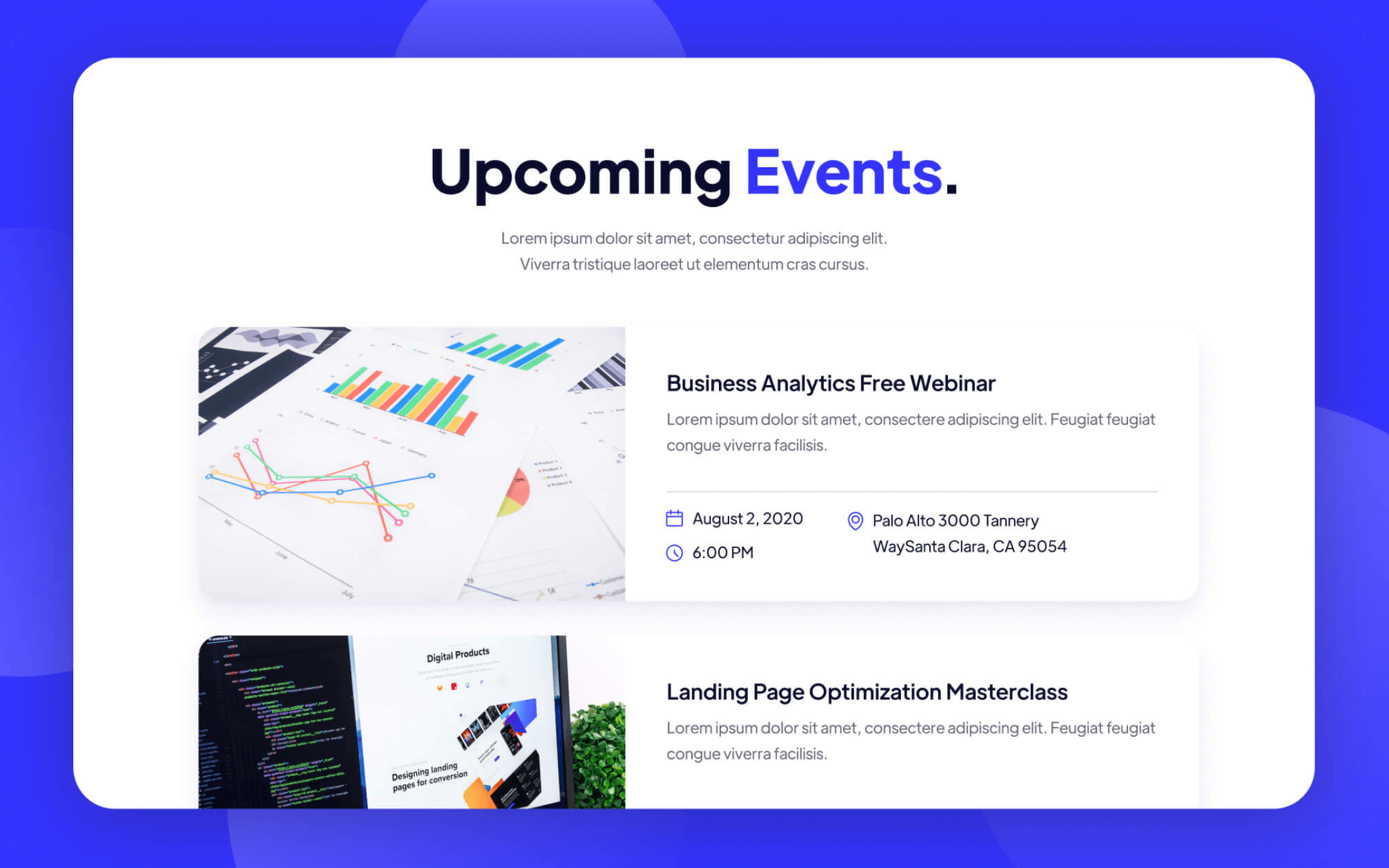 Academy Template para Webflow