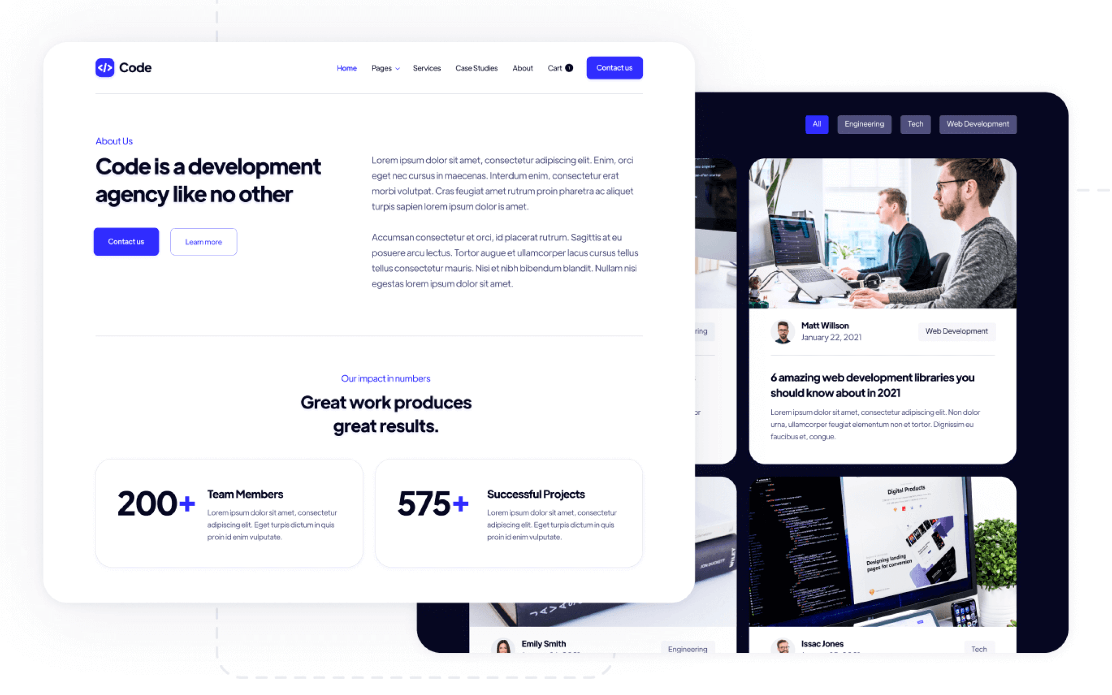 Code Template para Webflow