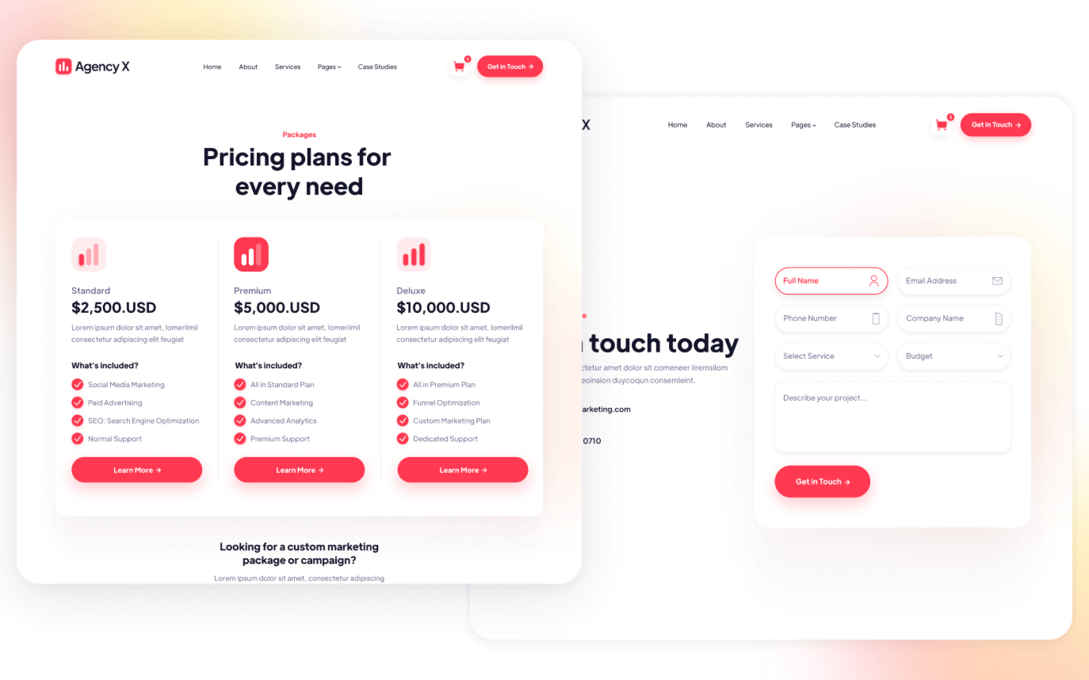 Agencypro X Template para Webflow
