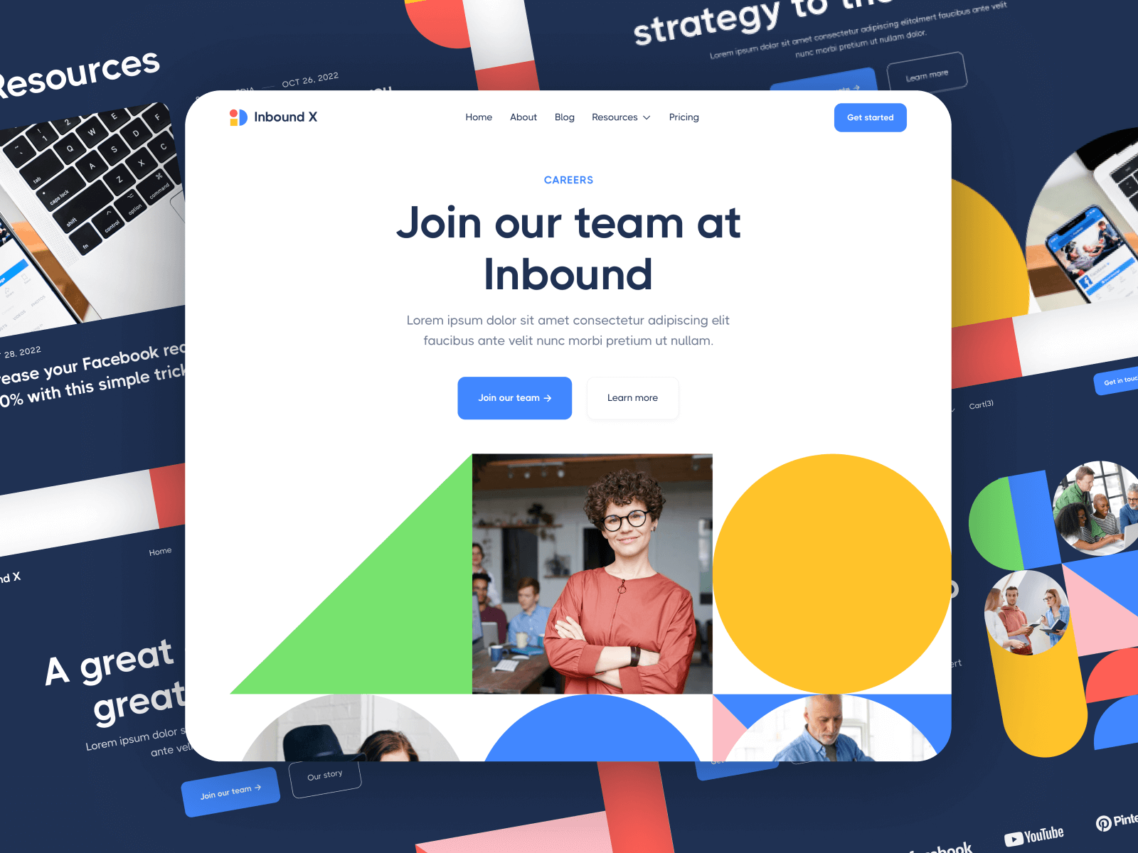 Plantilla para Webflow de Agencia de Redes Sociales