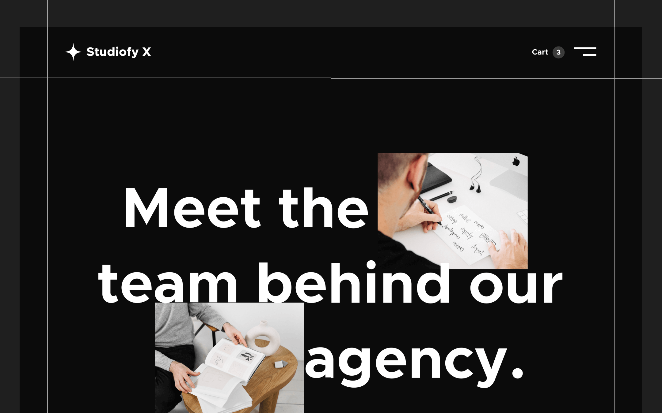 Studiofy X Template para Webflow