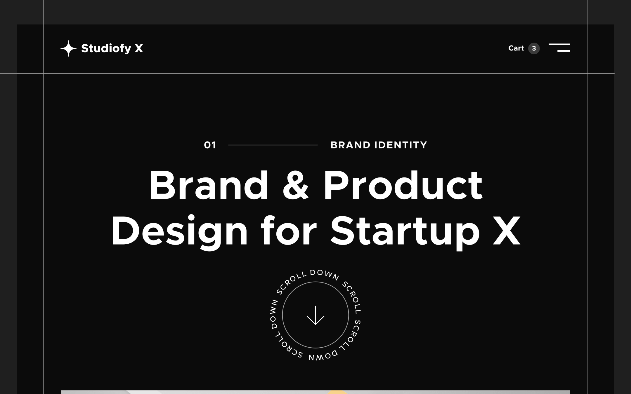 Studiofy X Template para Webflow