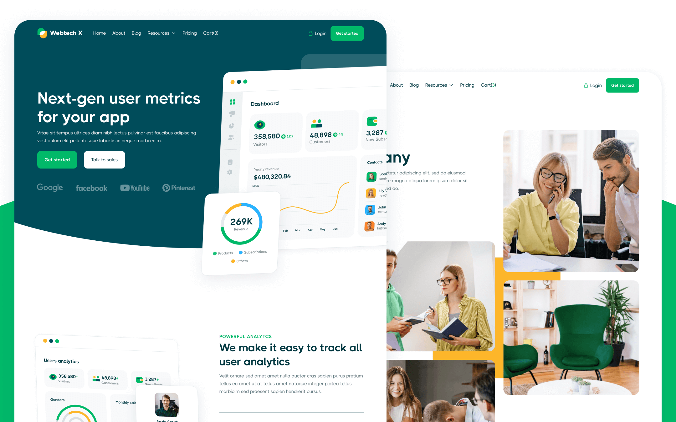 Webtech X Template para Webflow