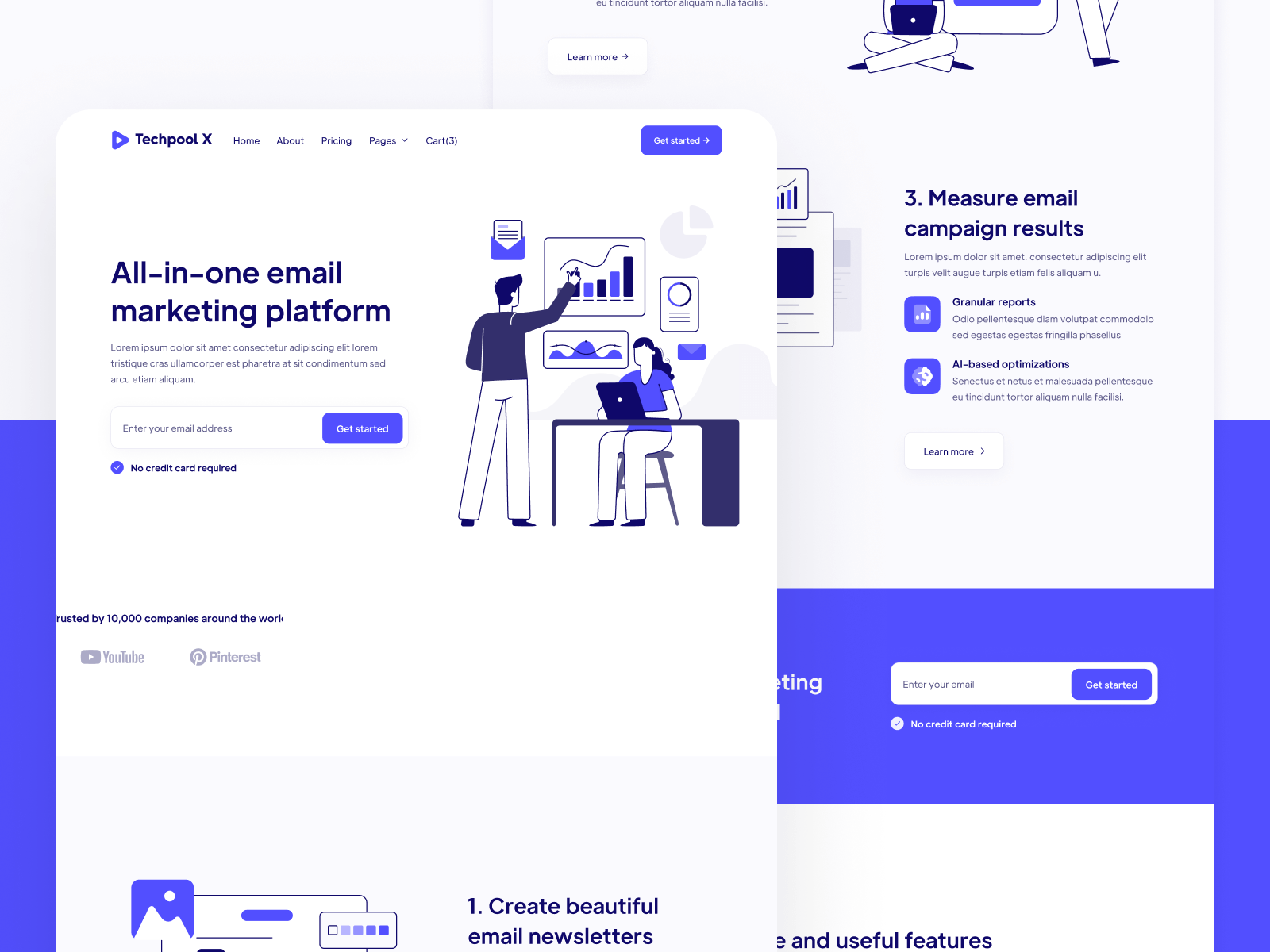 Template de Software como Servicio para Webflow