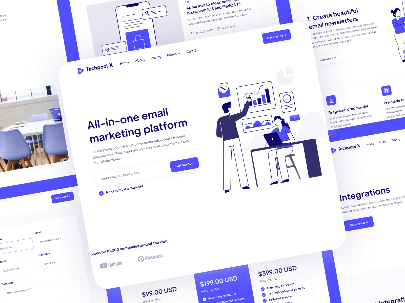 Plantilla para Webflow de B2B SaaS