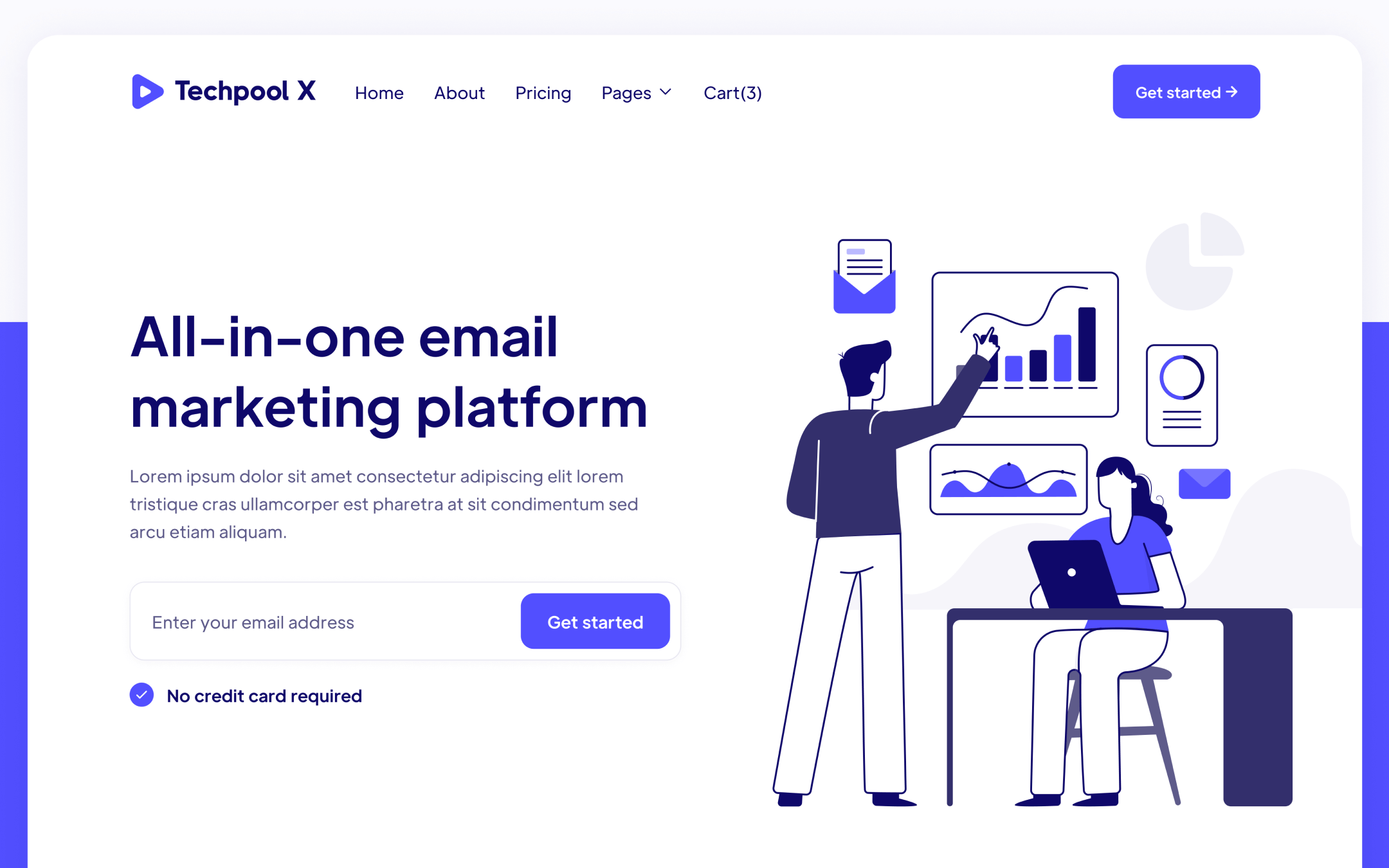 Plantilla de B2B SaaS para Webflow