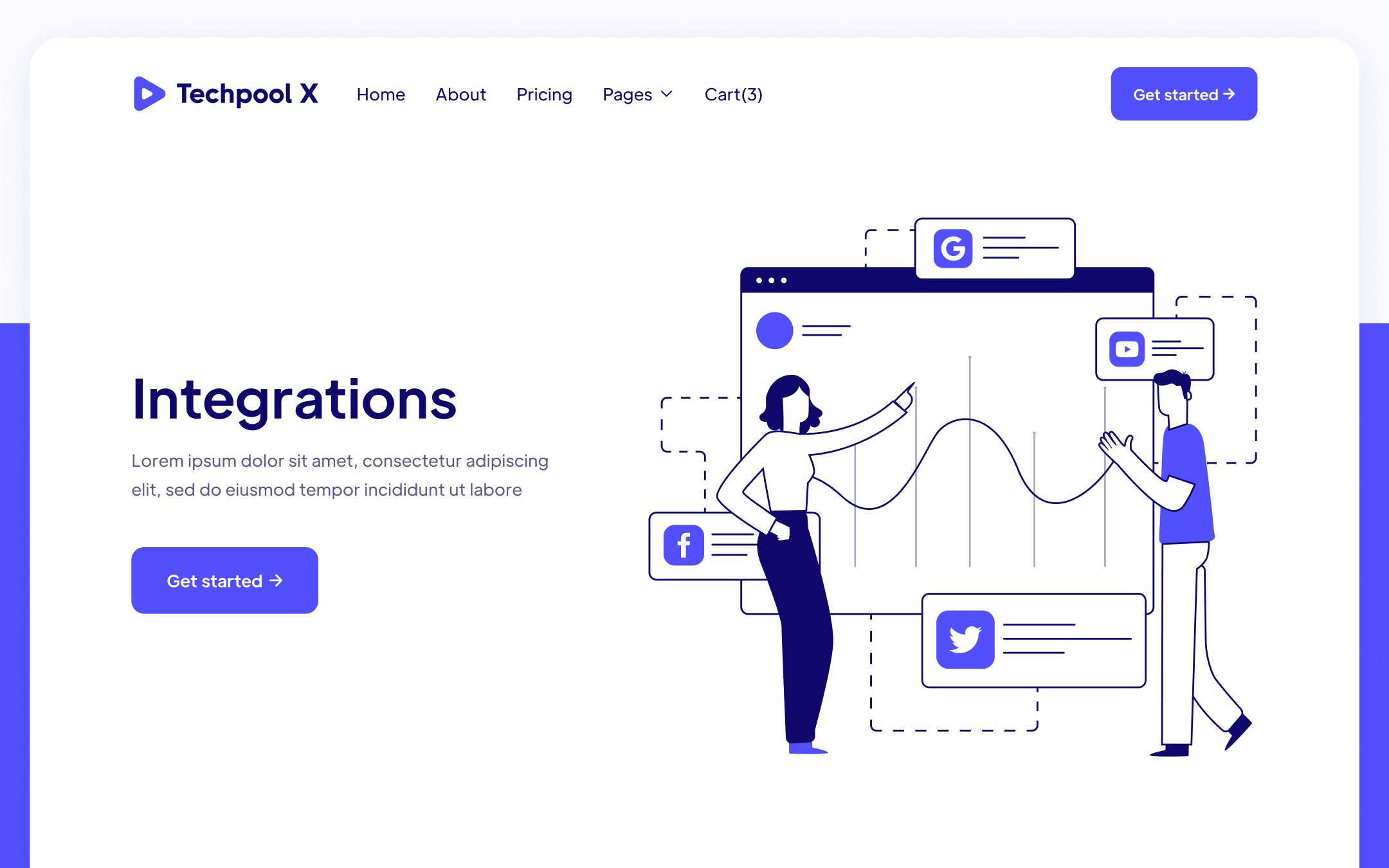 Techpool X Template para Webflow