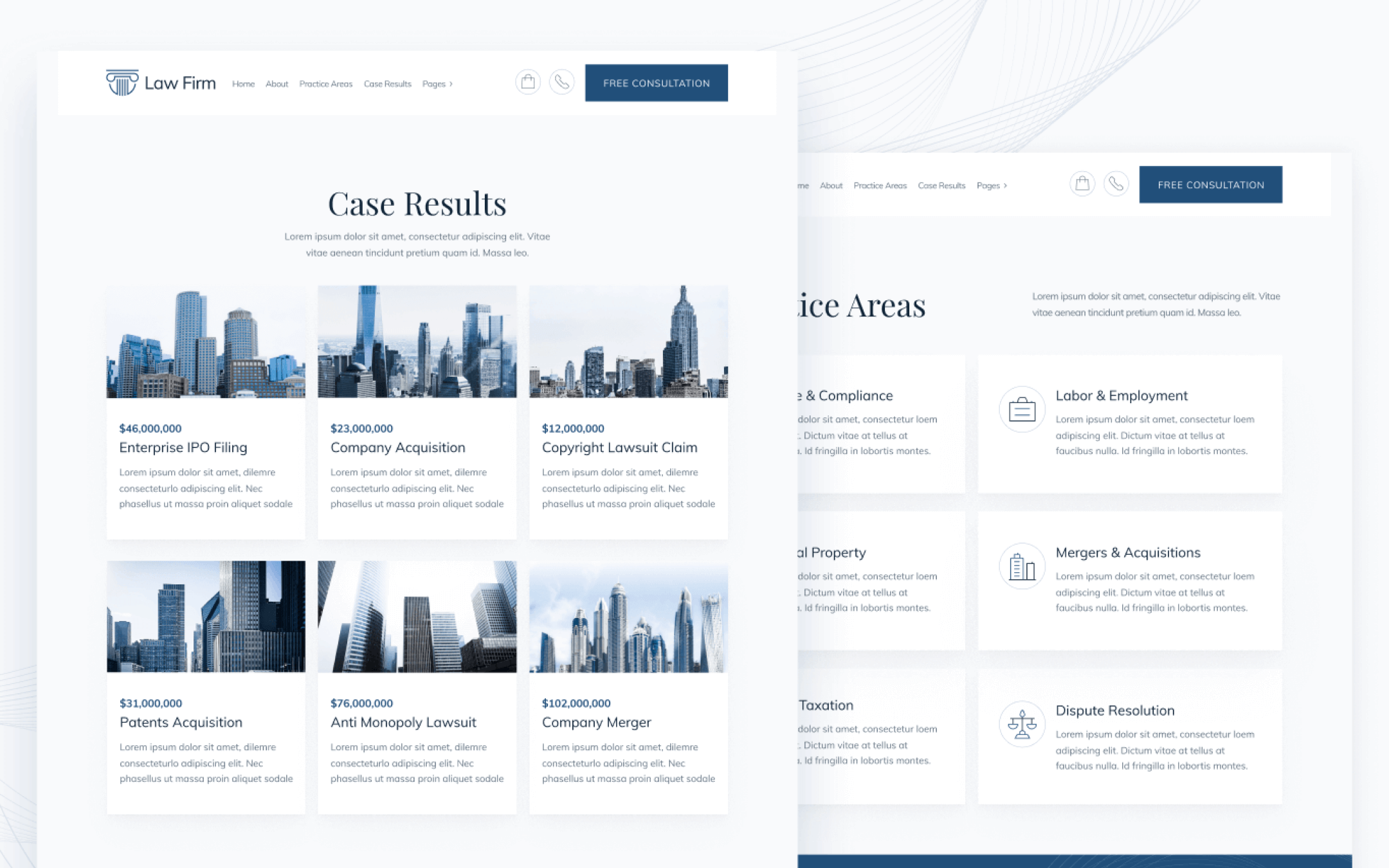Lawyers Template para Webflow