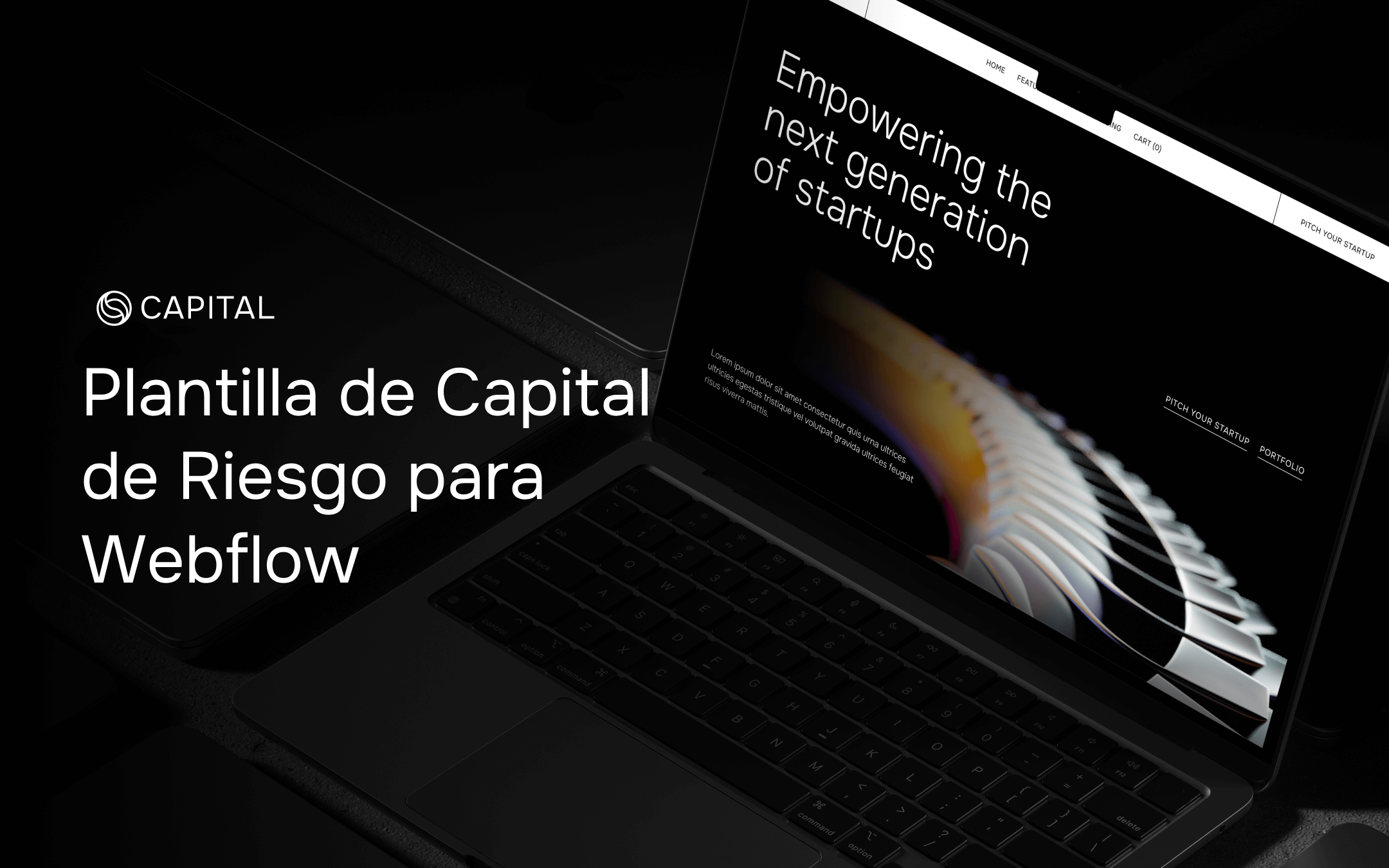 Plantilla de Capital de Riesgo para Webflow