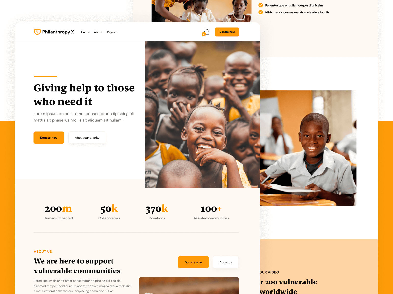 Template de Fundaciones para Webflow
