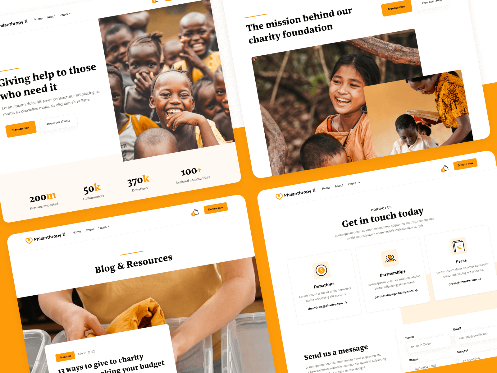 Plantilla de Fundaciones para Webflow