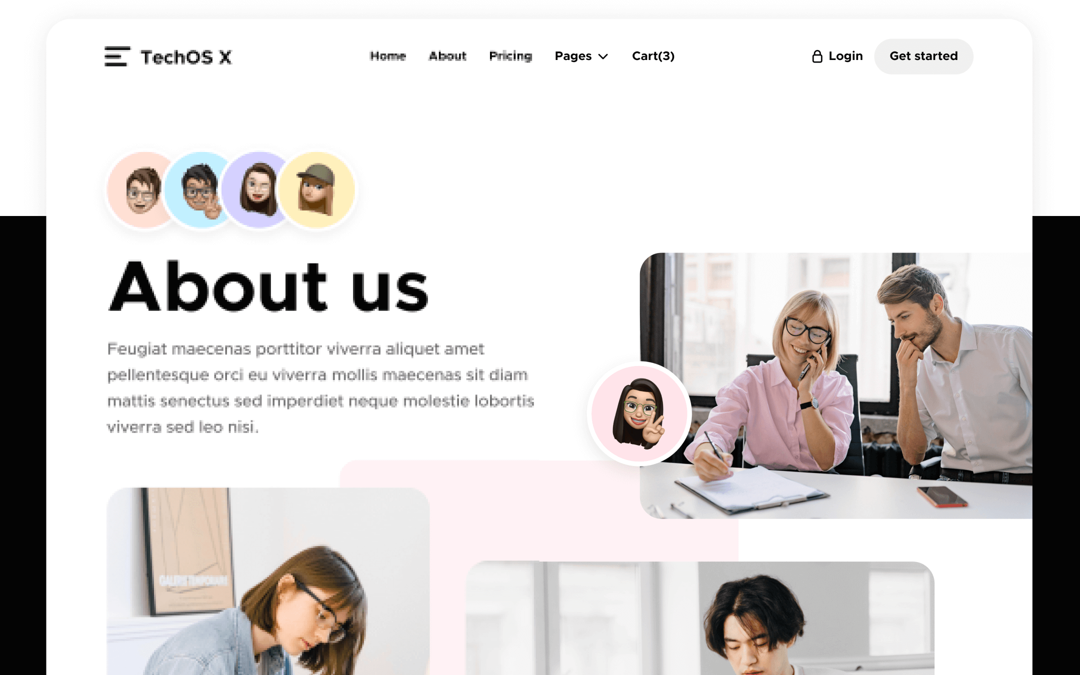 TechOS X Template para Webflow