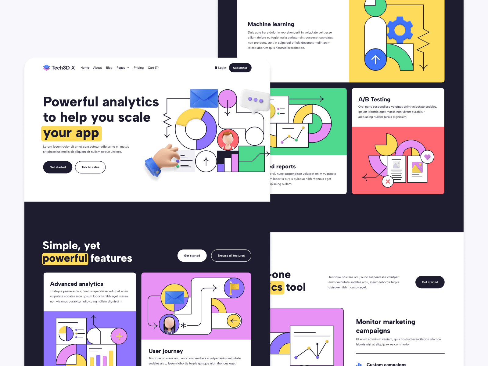 Template de Empresa de Technología para Webflow