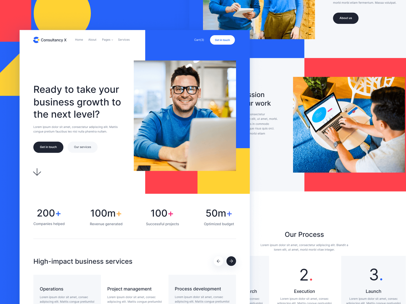Template de Consultor Estratégico para Webflow