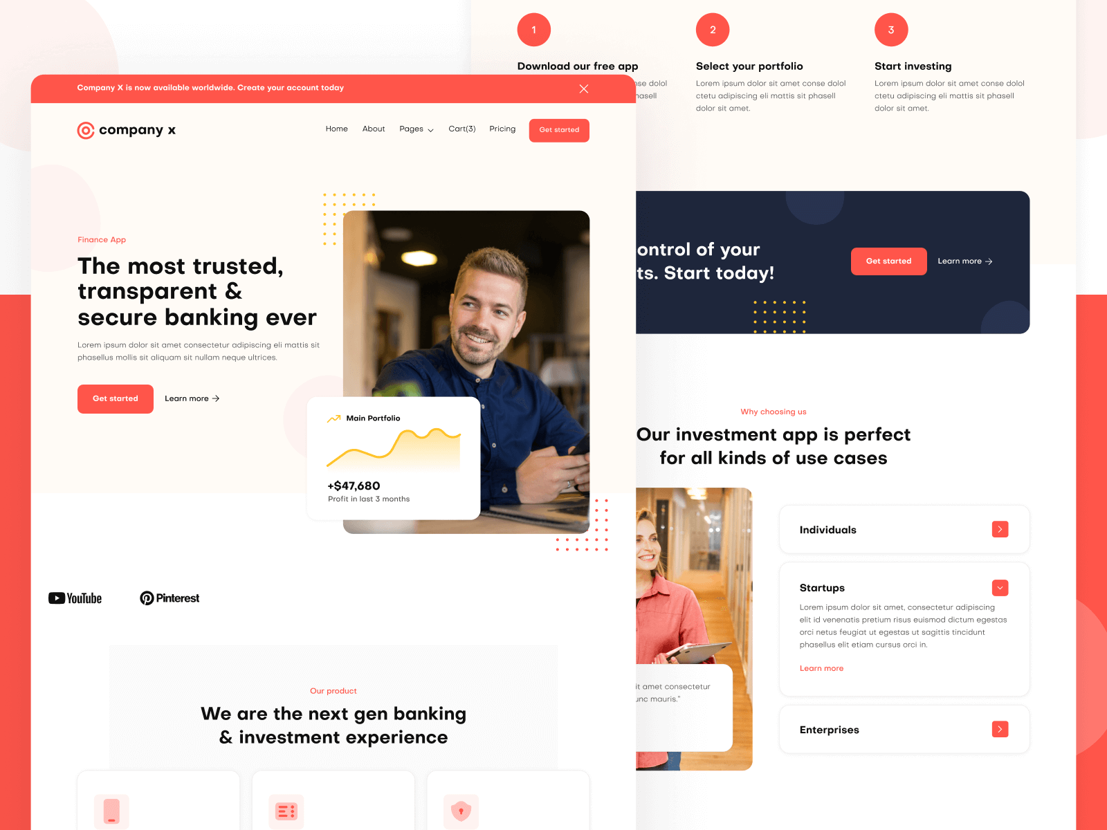 Template de Negocios para Webflow