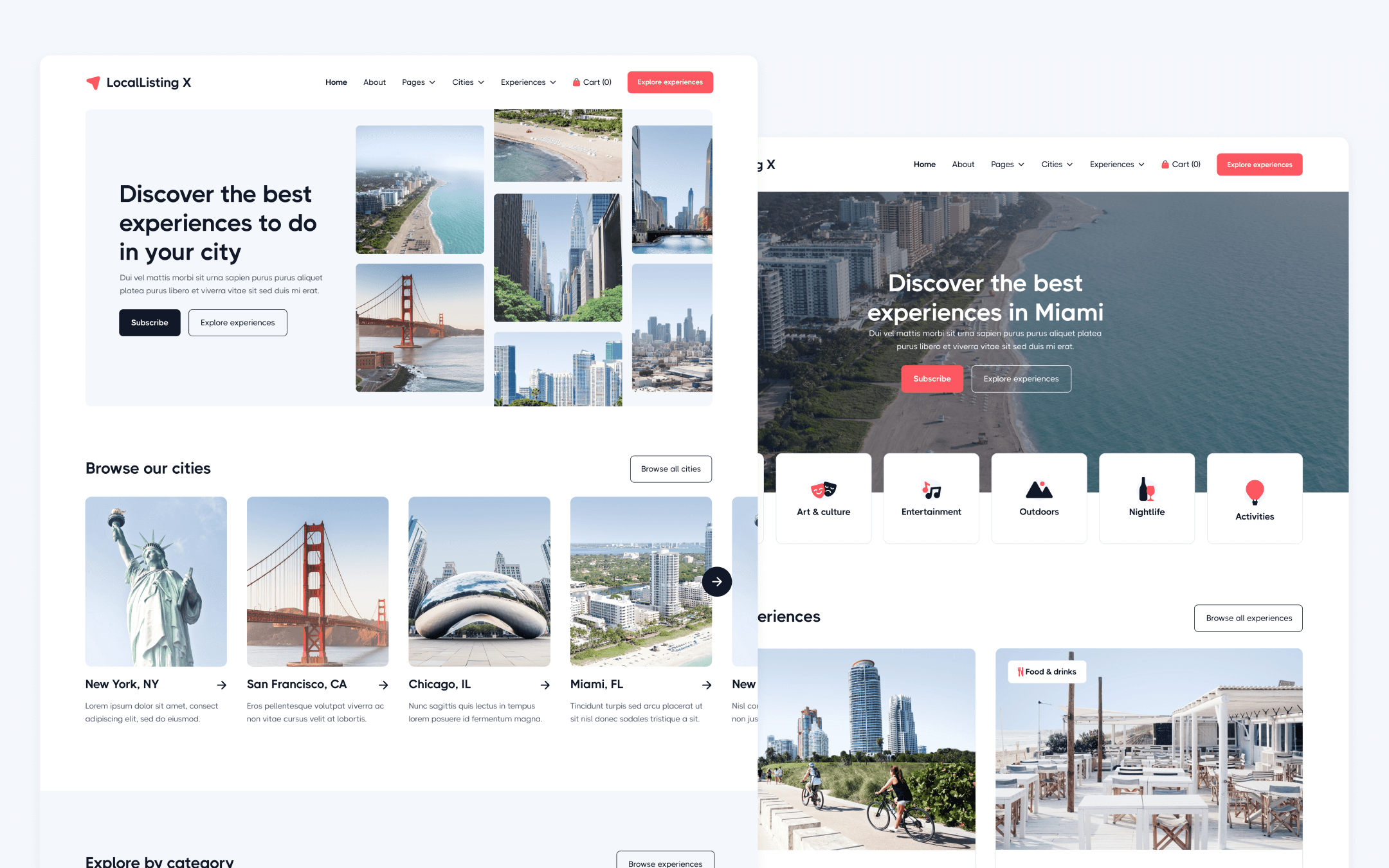 Plantilla de Directorio para Webflow