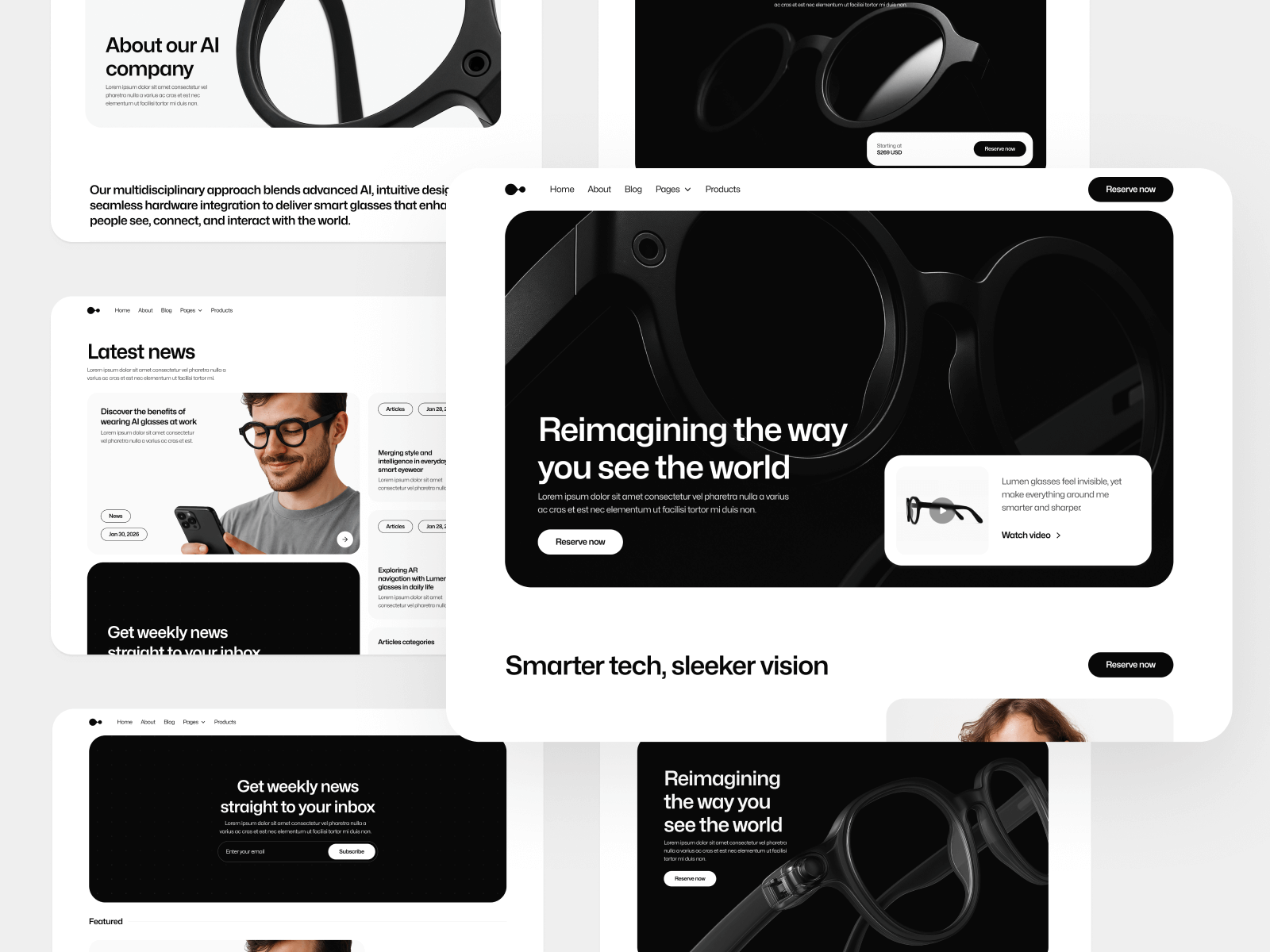 Plantilla para Webflow de Dispositivo Inteligente
