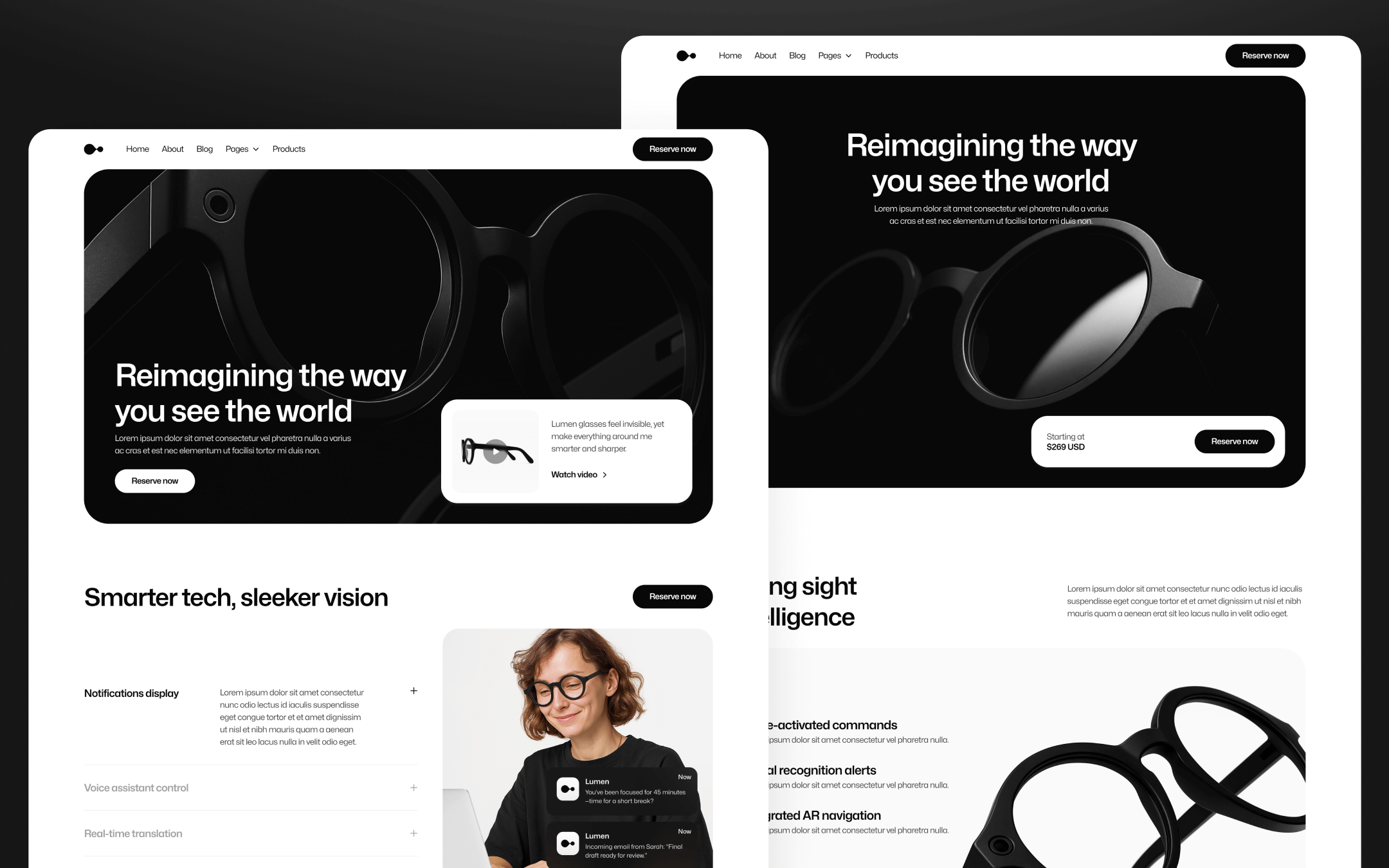 GadgetAR Template para Webflow