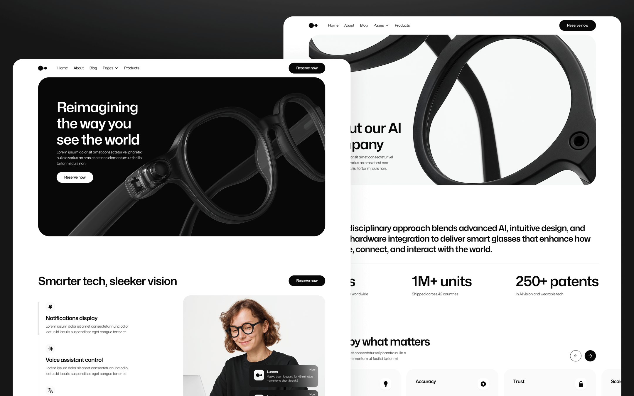 GadgetAR Template para Webflow