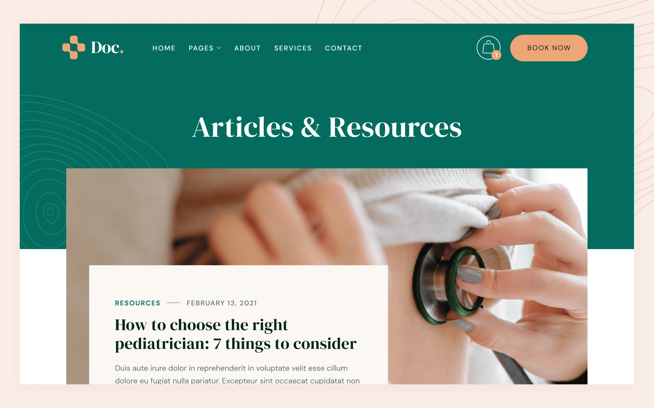 Doc Template para Webflow