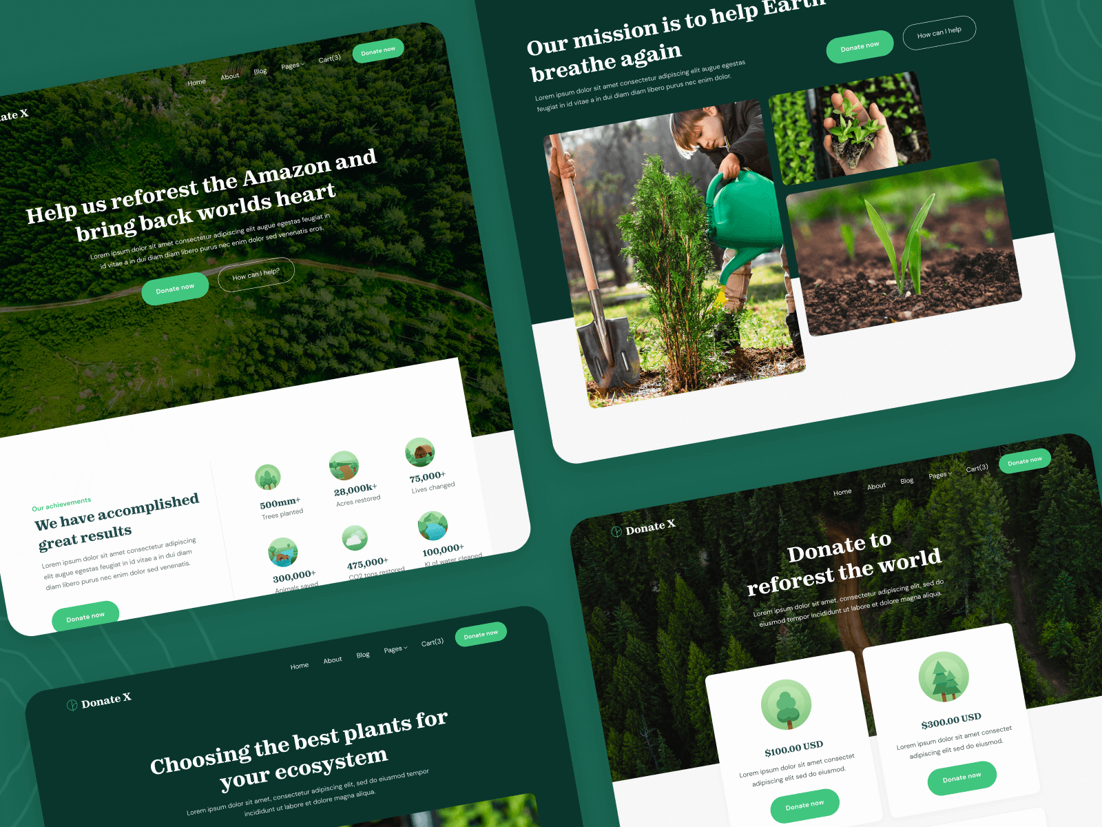 Plantilla de Organizaciones Sin Fines de Lucro para Webflow
