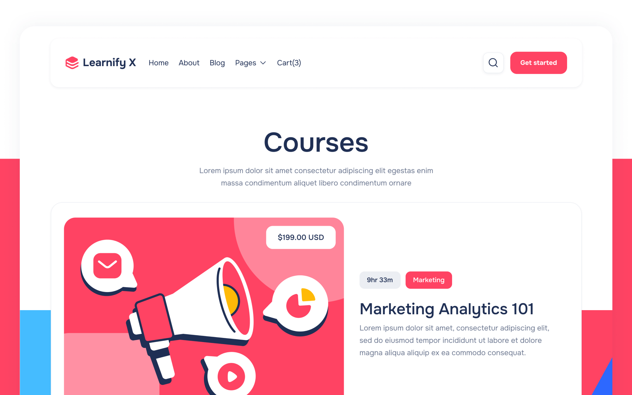 Learnify X Template para Webflow