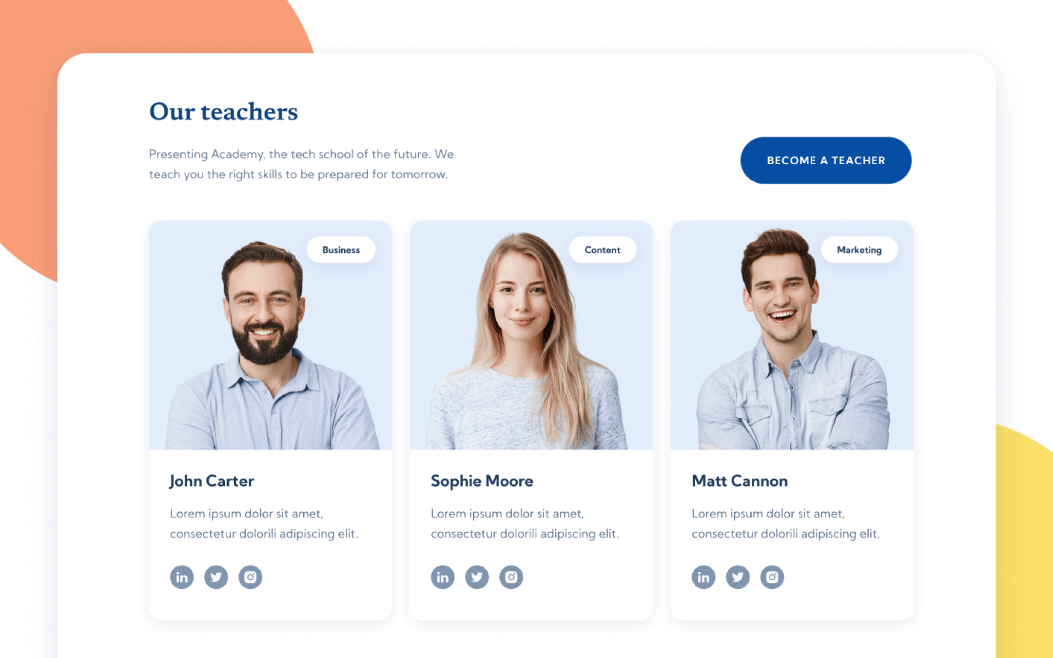 Educationic X Template para Webflow