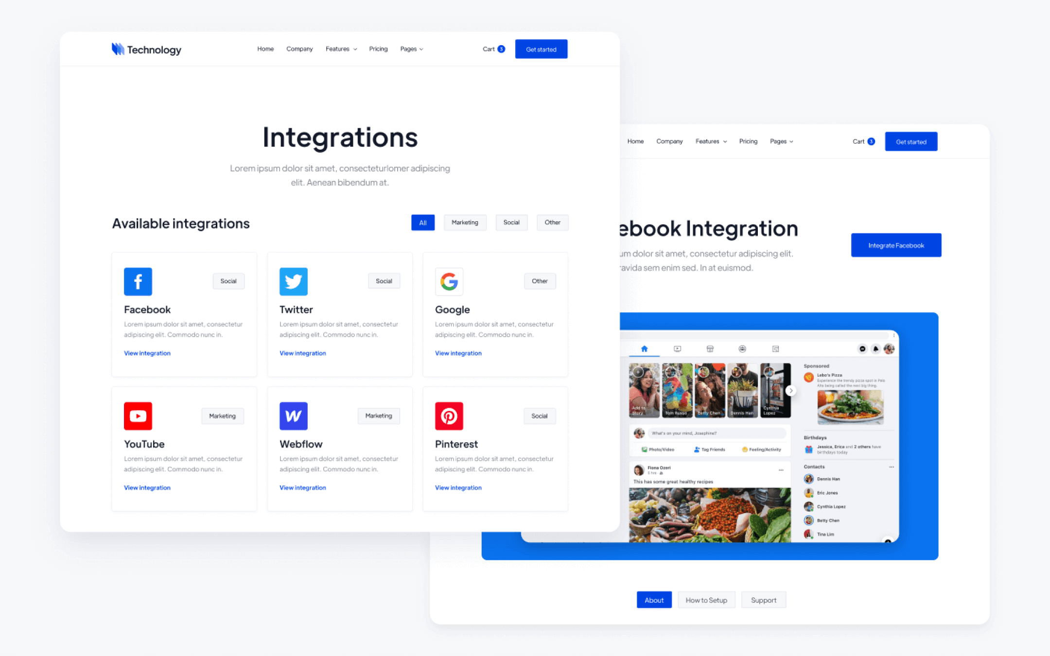 Technologyc Template para Webflow