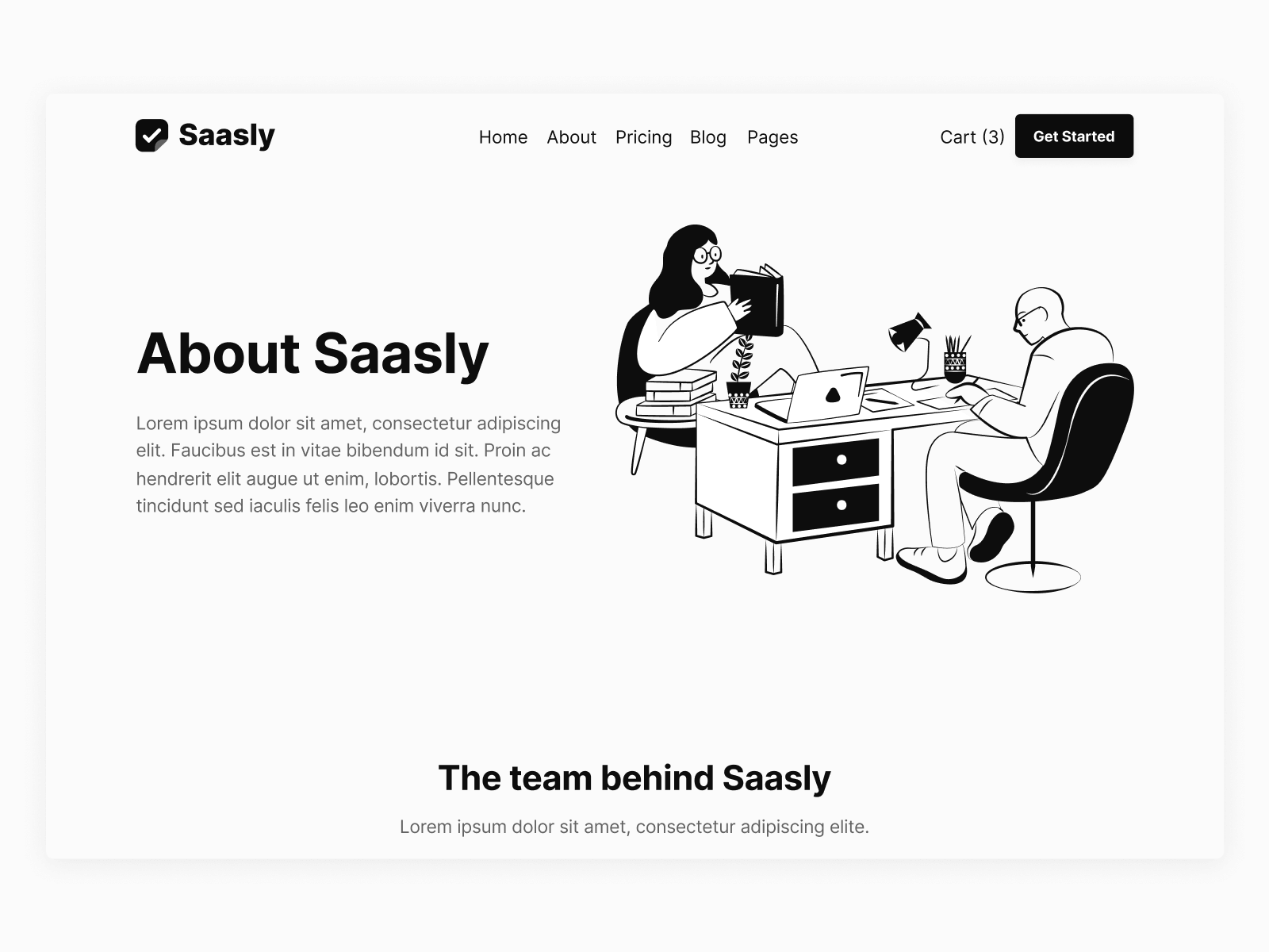 Template de Aplicación SaaS para Webflow