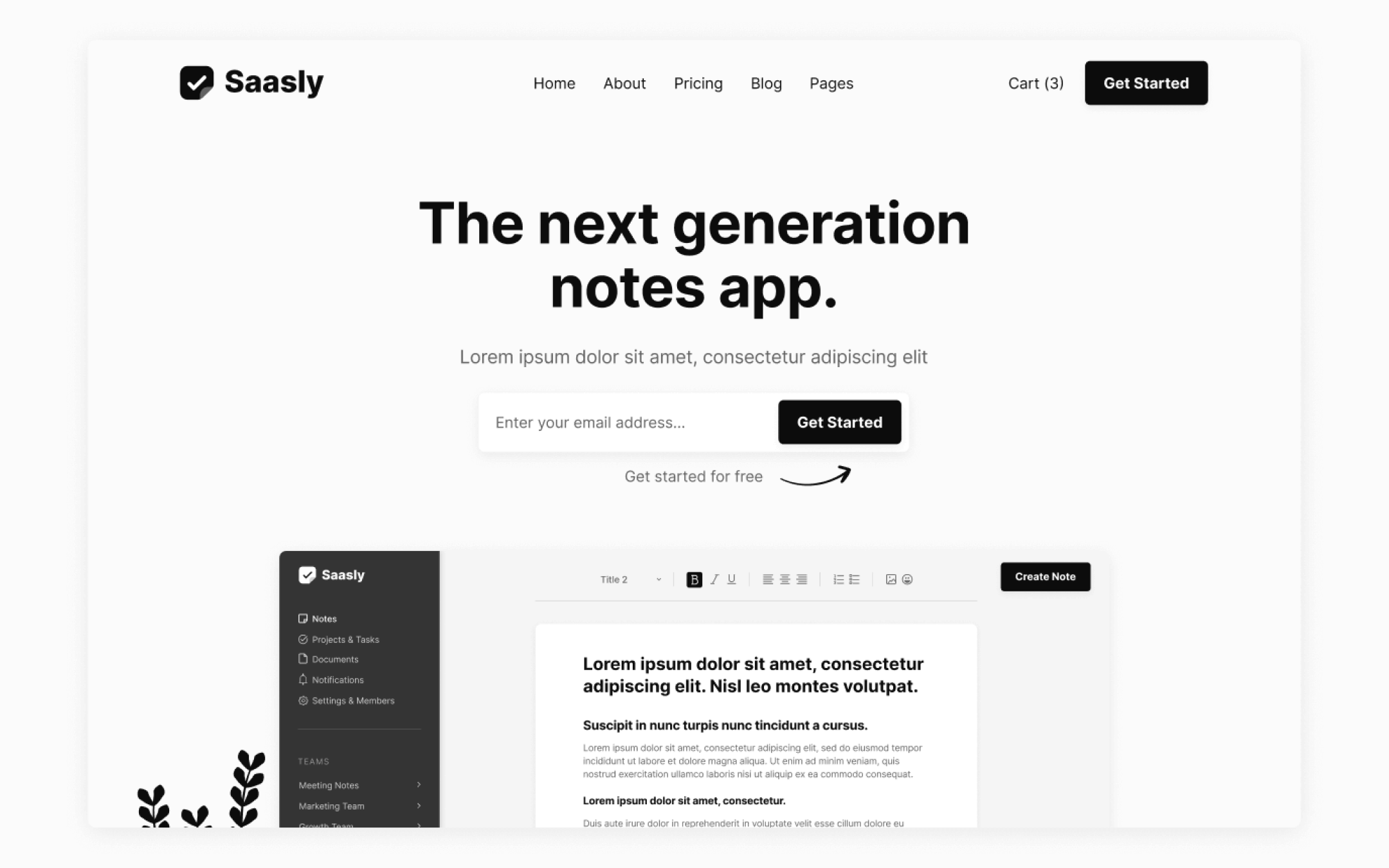 Plantilla de Empresa SaaS para Webflow