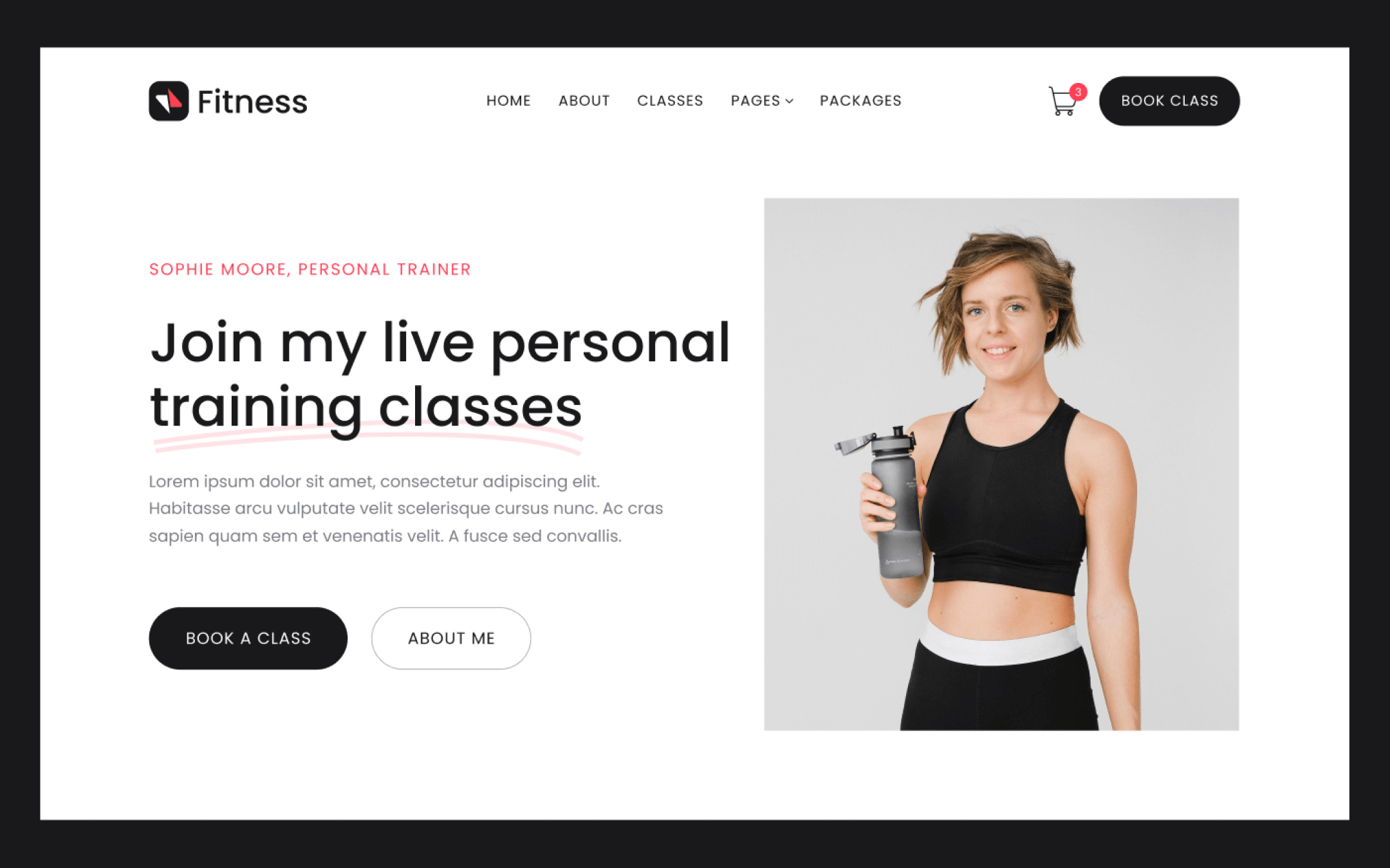 Plantilla de Entrenador para Webflow