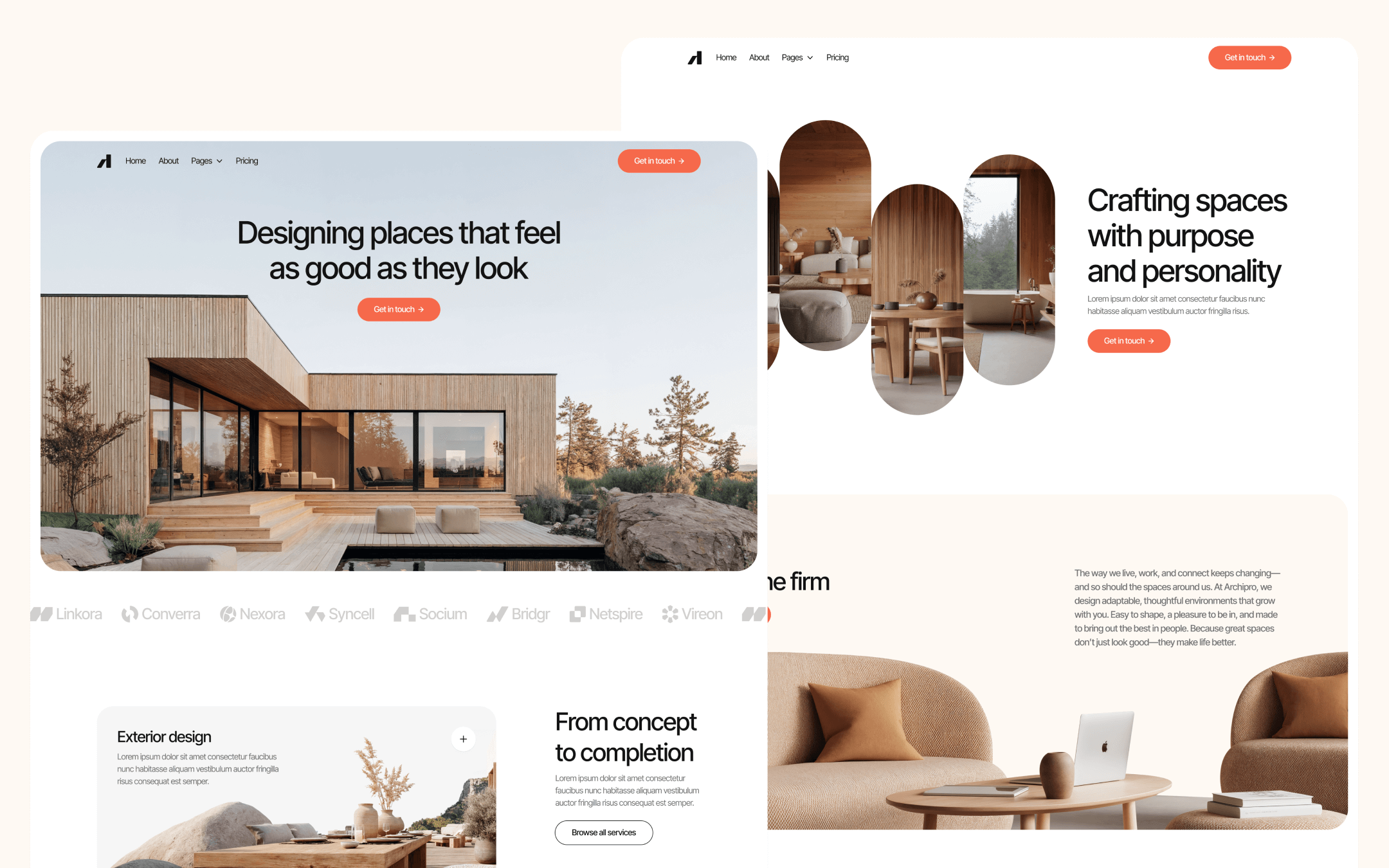Archipro Template para Webflow