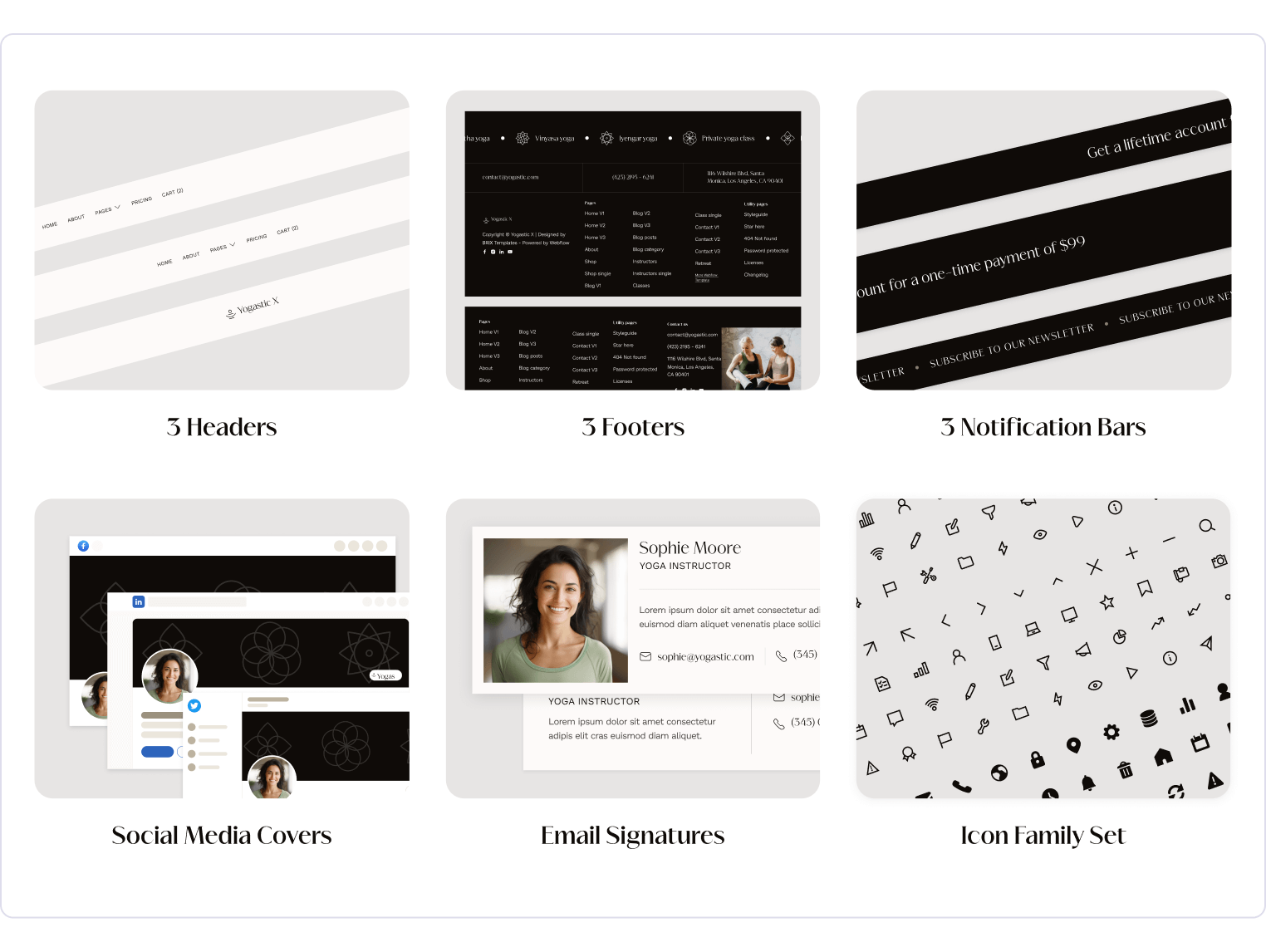 Yogastic X - Yoga Webflow Template Benefits