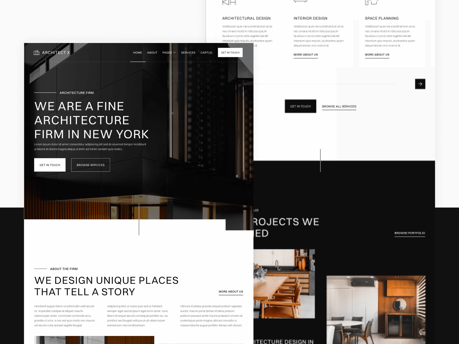 Template de Arquitectos para Webflow