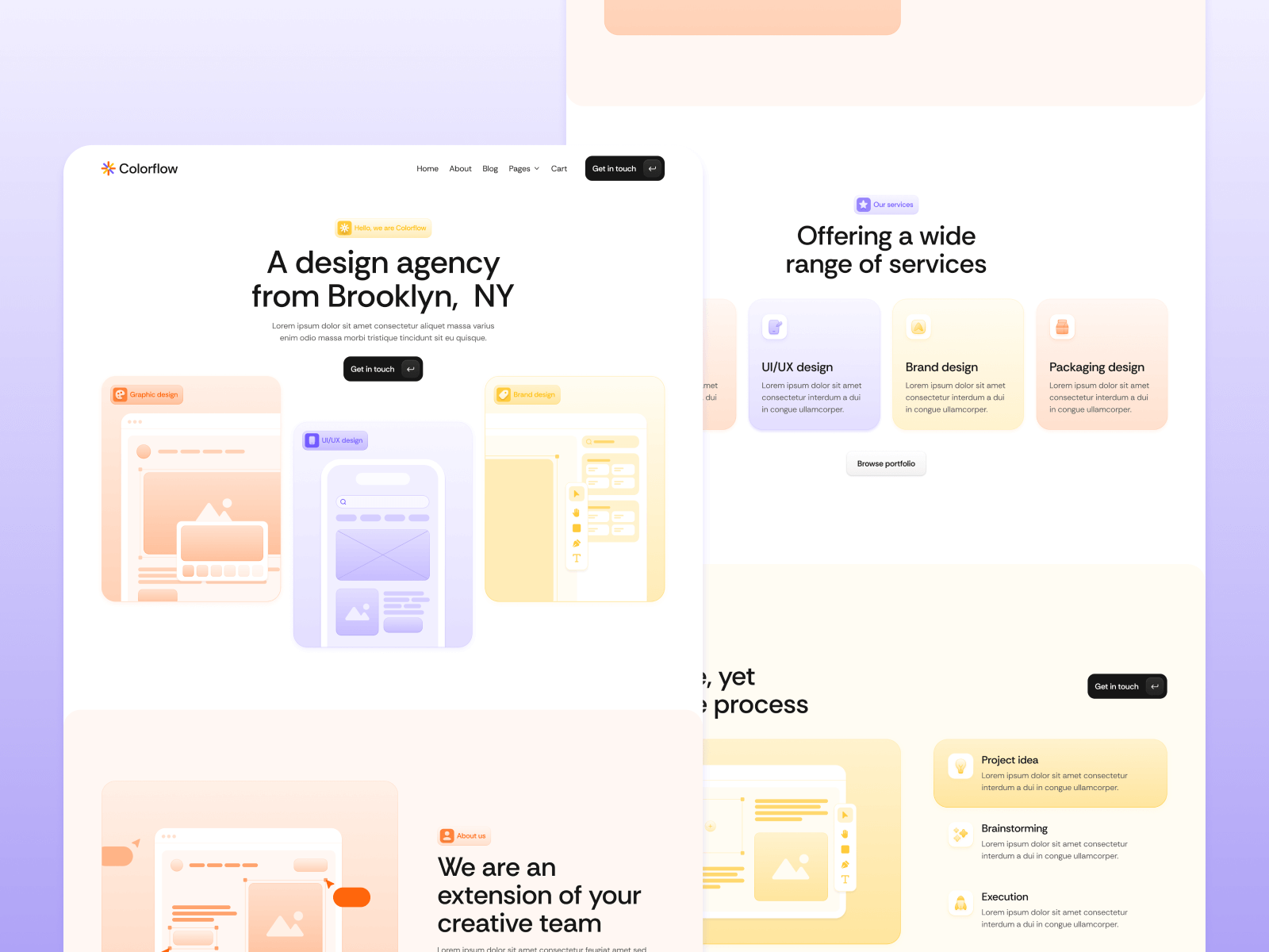 Template de Consultoría de Diseño para Webflow