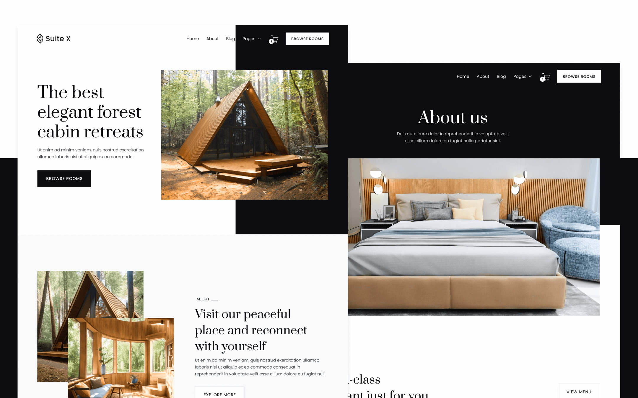 Suite X Template para Webflow