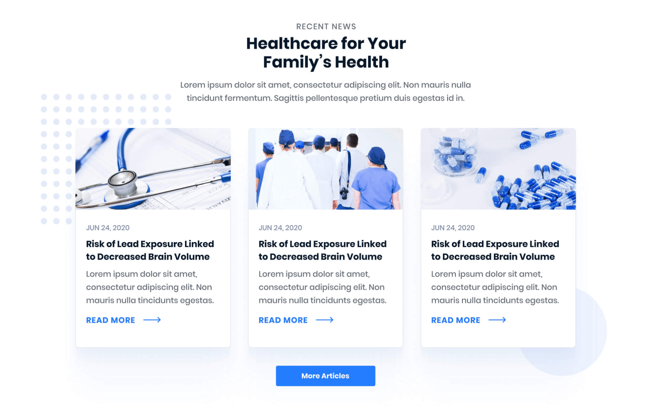 Medica Template para Webflow
