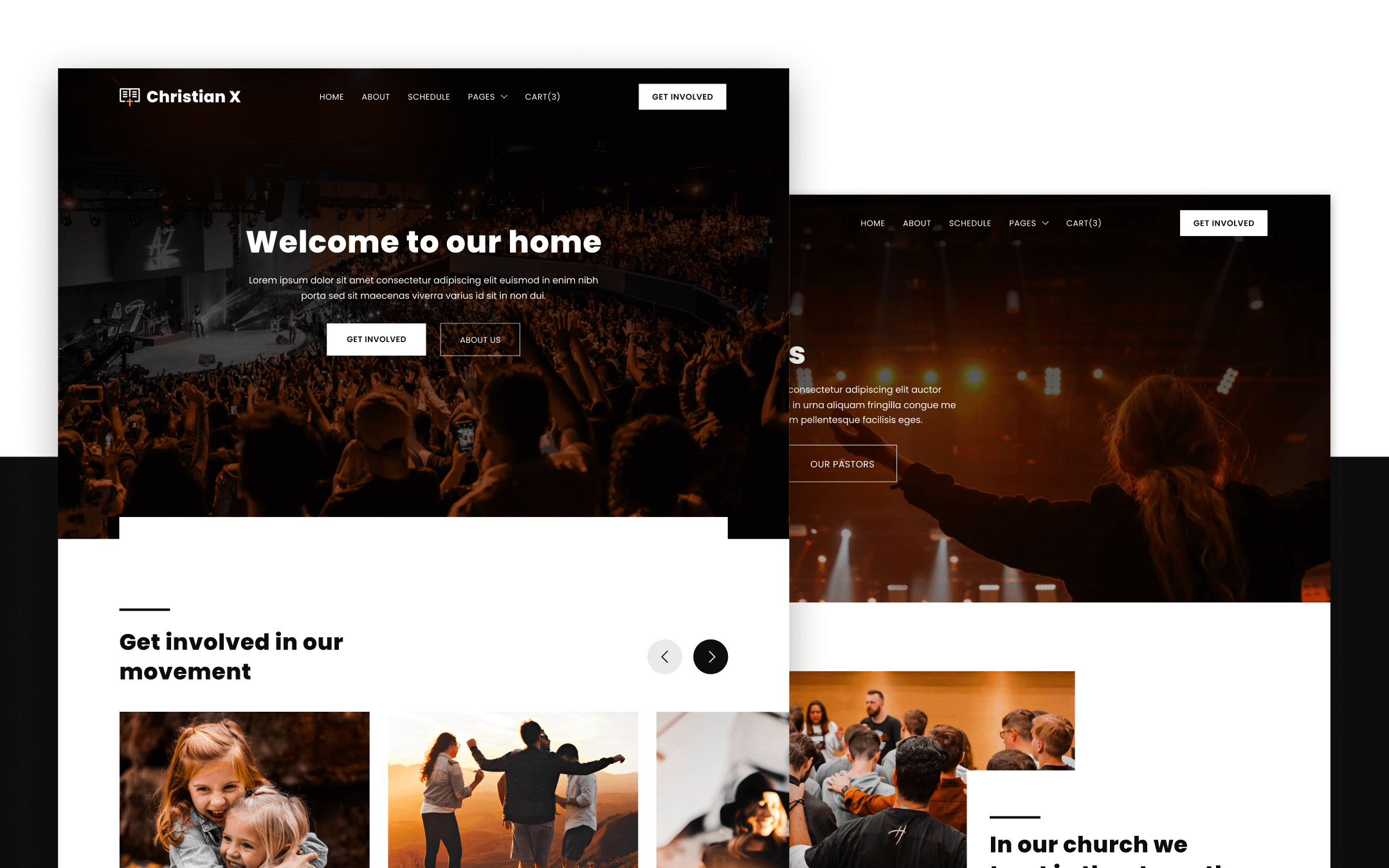 Plantilla de Iglesia para Webflow