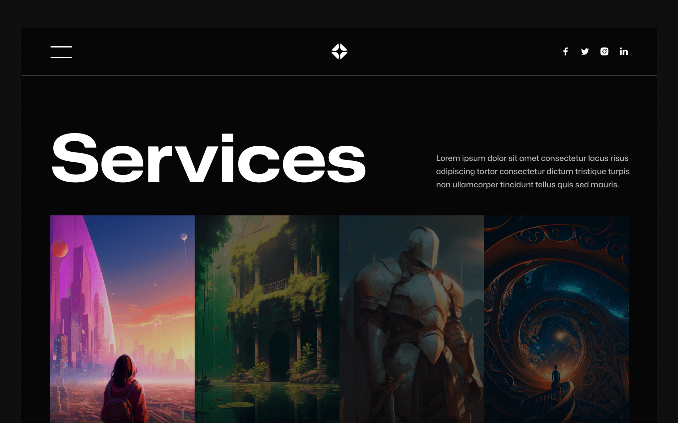 Illustrator X Template para Webflow