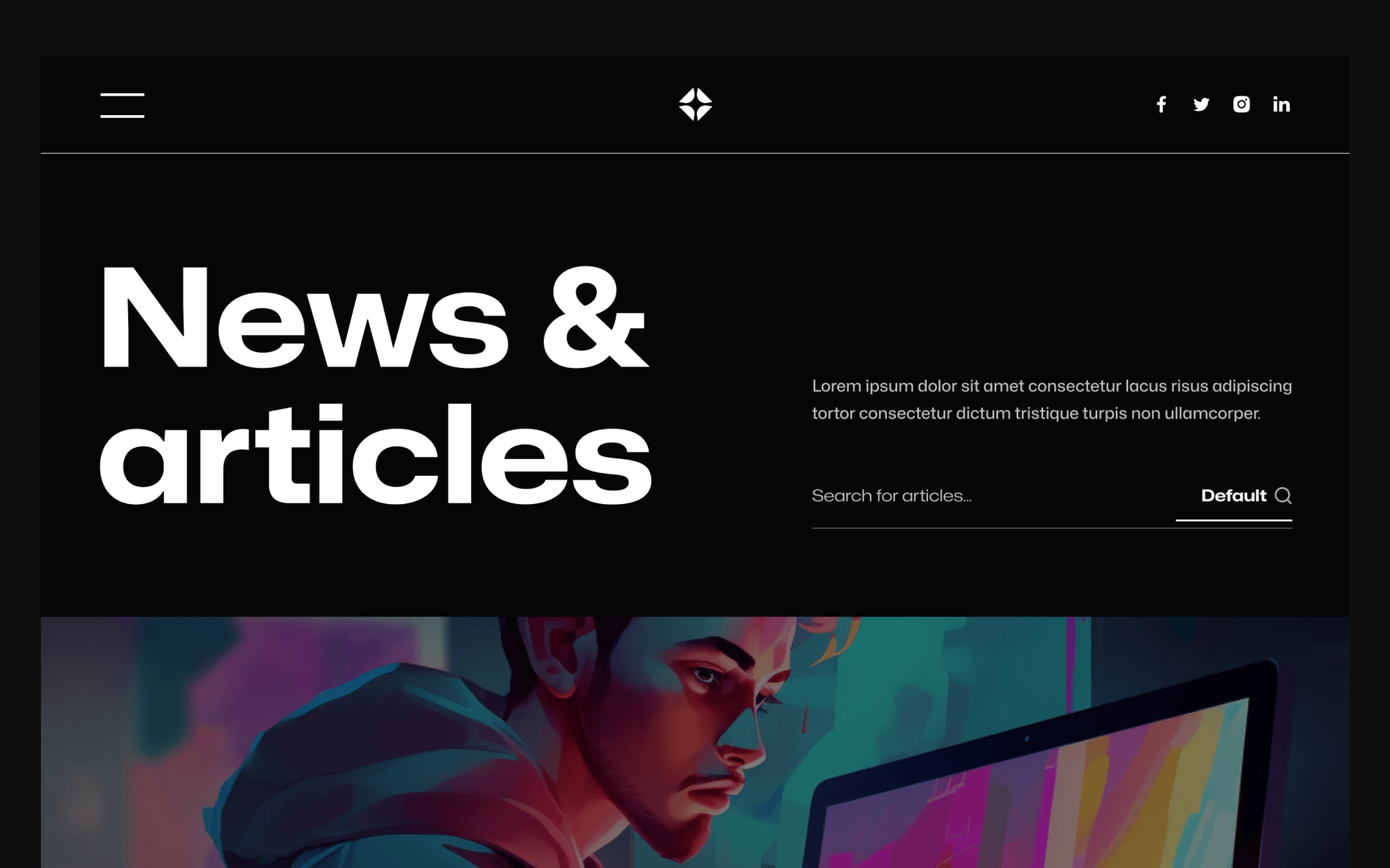 Illustrator X Template para Webflow